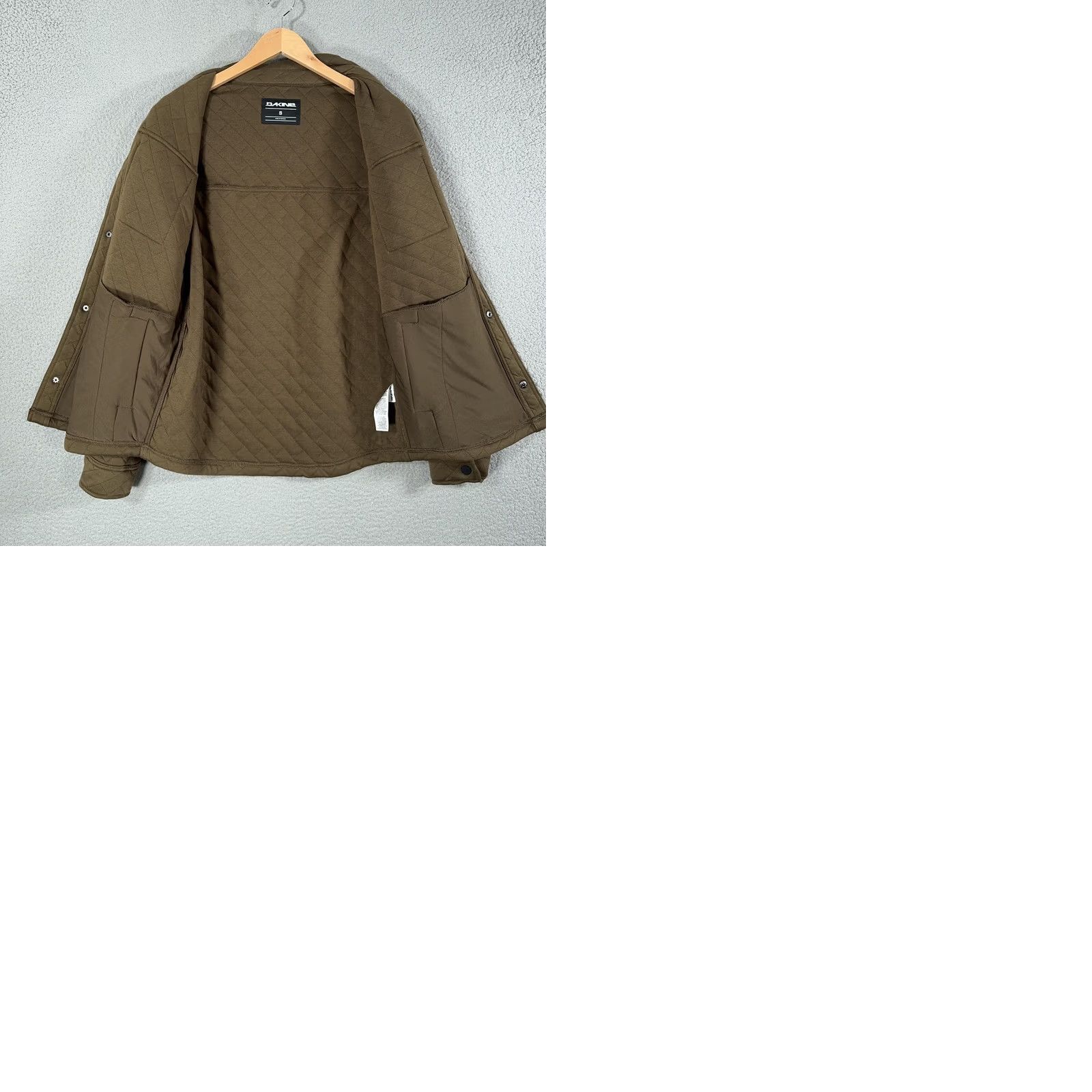 Dakine Dakine Shirt Jacket Mens Small Brown Quilted Snap Front Insulated Casual 1008881 Size US S / EU 44-46 / 1 - 9 Thumbnail