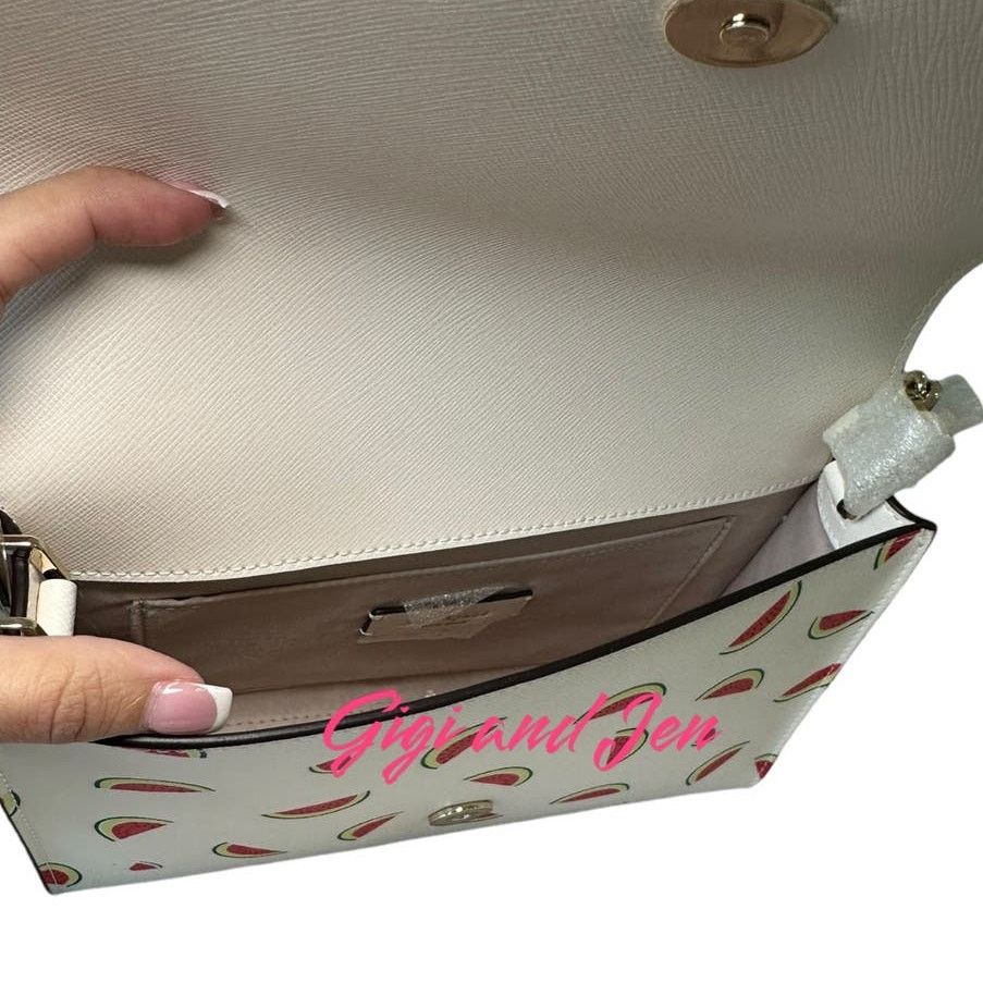 Kate Spade Kate Spade Watermelon Saffiano Convertible Crossbody Bag Size ONE SIZE - 3 Thumbnail