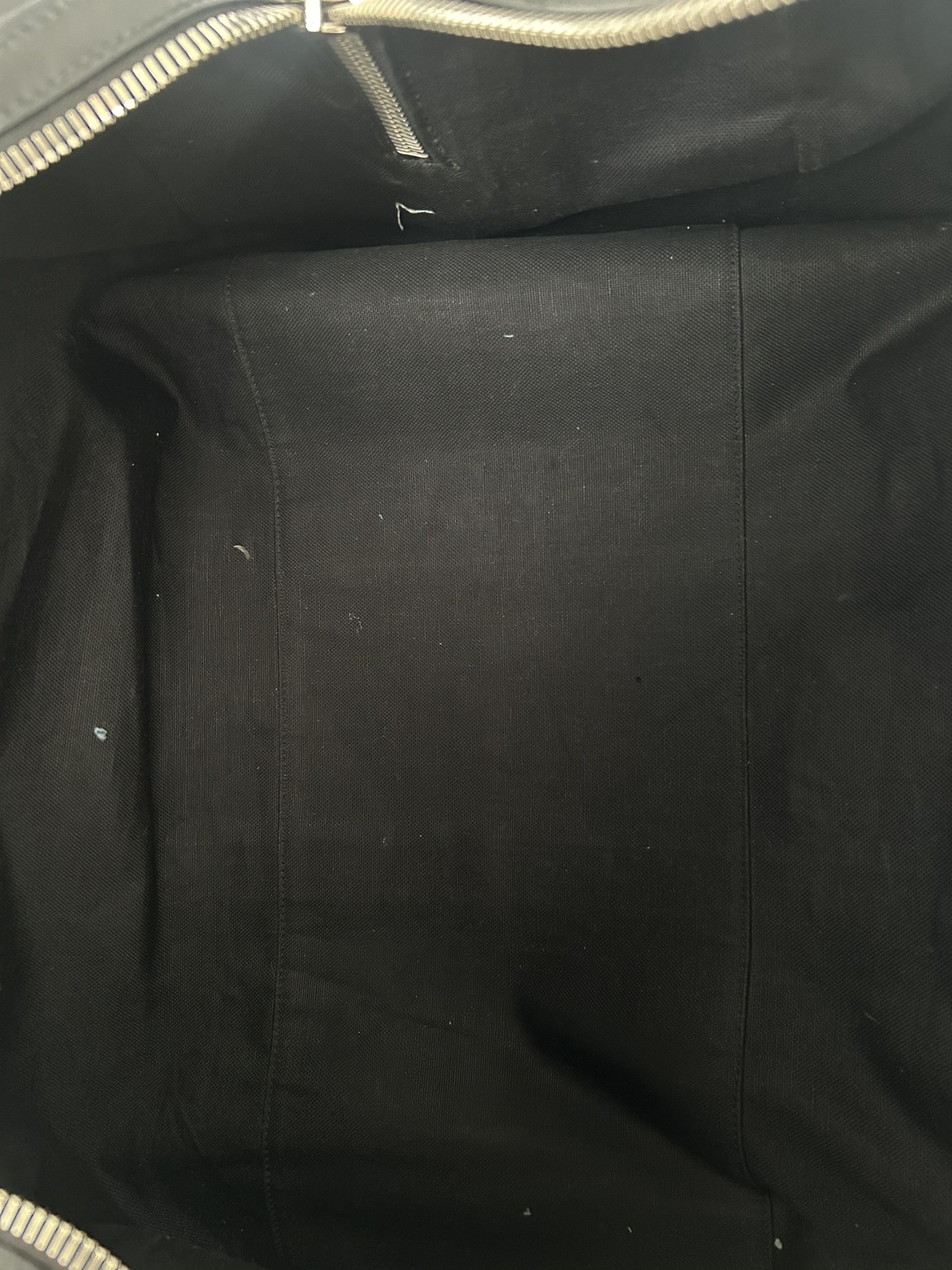 Gucci Gucci Black GG Monogram Large Duffel Bag Size ONE SIZE - 6 Thumbnail