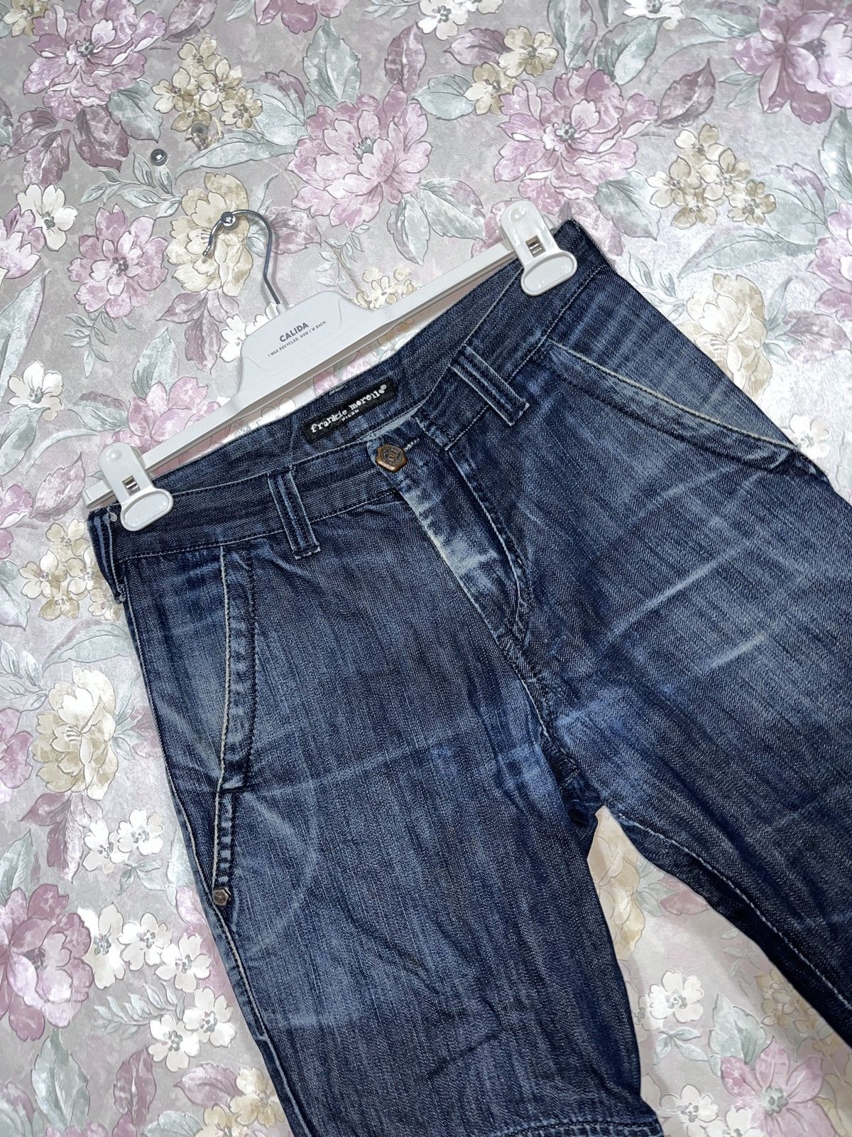 Frankie Morello vintage FRANKIE MORELLO Extra Premium Denim Jeans Acid Wash Size US 30 / EU 46 - 4 Thumbnail