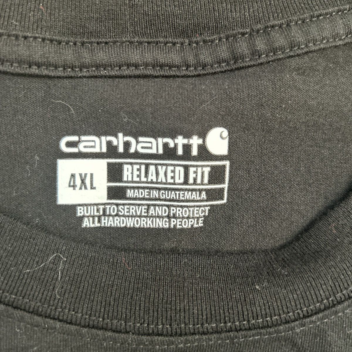 Carhartt Carhartt Vintage Black t shirt Size US XXL / EU 58 / 5 - 3 Thumbnail