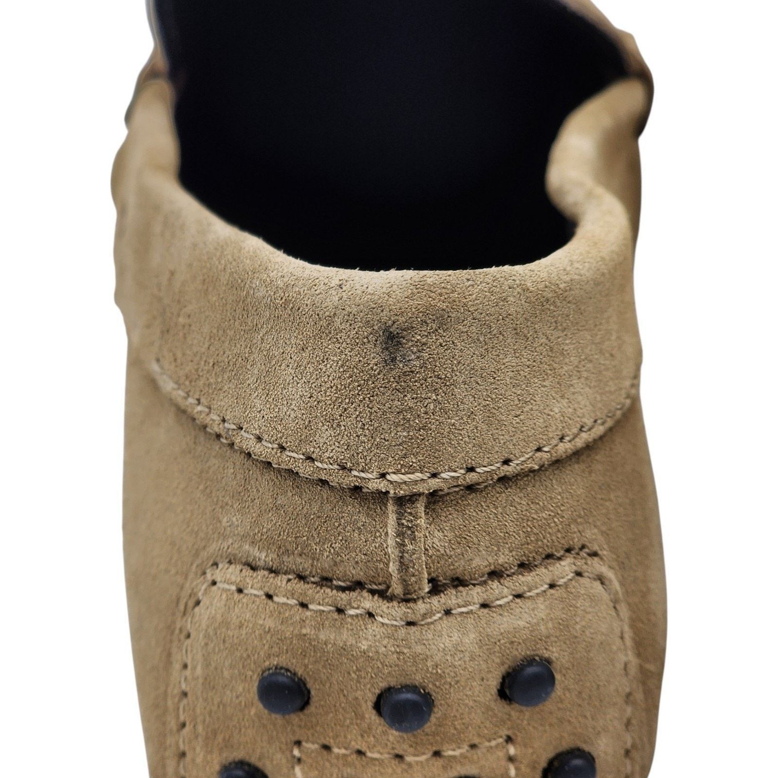 Tod's City Gommino Penny Suede Loafers Brown UK 7.5 US 9 NWB $695 Size US 9 / EU 42 - 7 Thumbnail