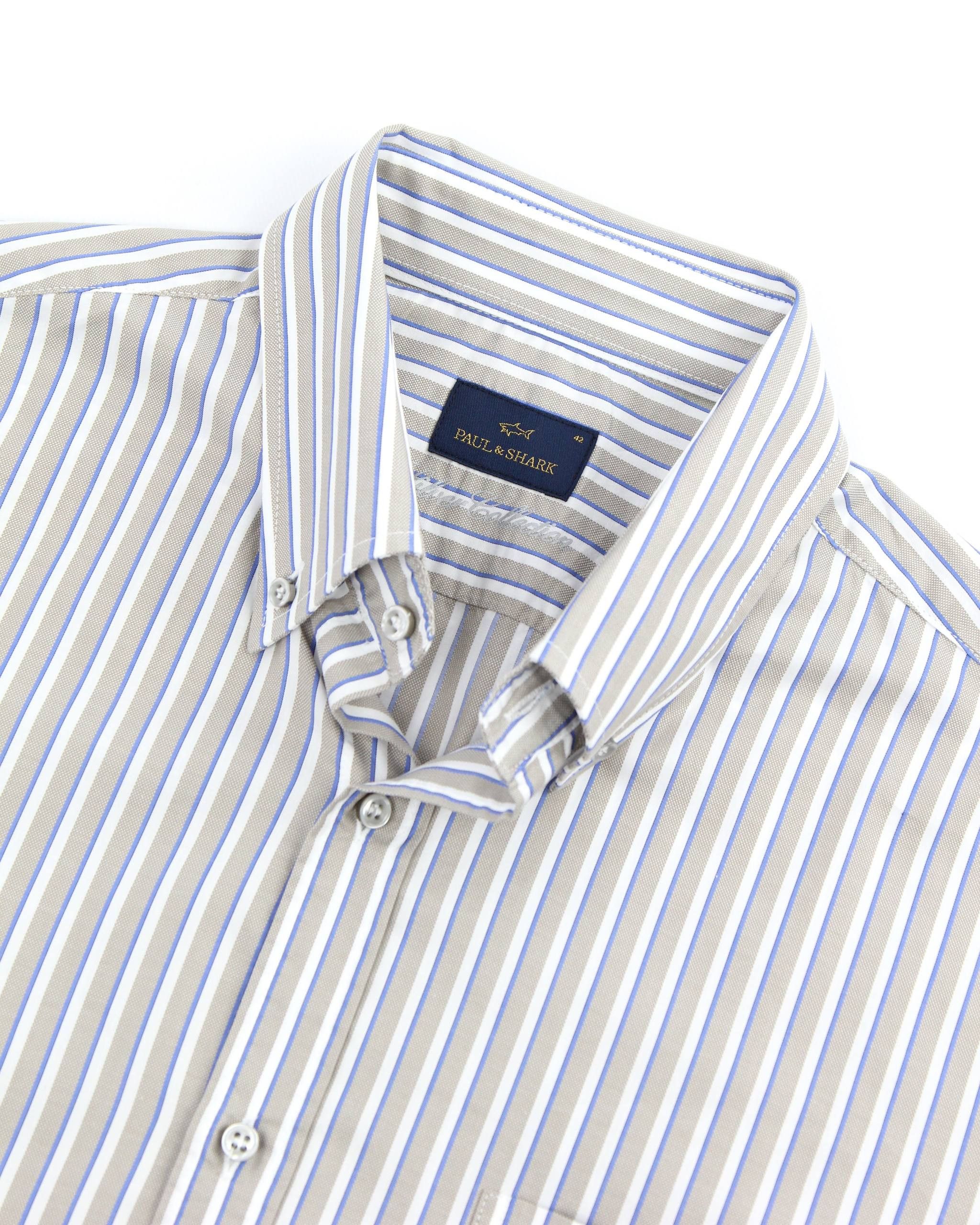 Paul & Shark PAUL&SHARK Striped shirt Size US XL / EU 56 / 4 - 8 Thumbnail