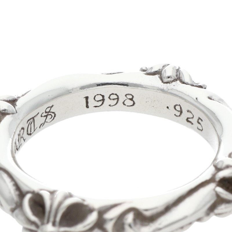 Chrome Hearts Chrome Hearts SBT Band Silver Ring Size ONE SIZE - 4 Thumbnail