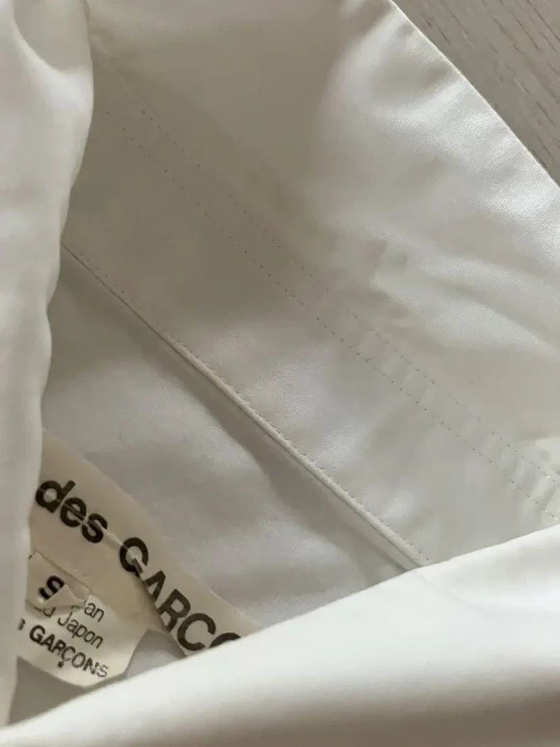 Comme des Garcons Comme Des Garcons White perspective black polka dot croppe Size S / US 4 / IT 40 - 6 Thumbnail