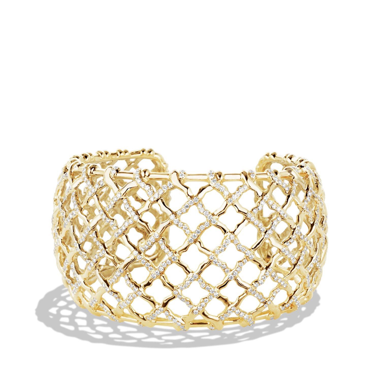 David Yurman o1w1db10325 B12132D Bracelet with Diamonds in Gold Size ONE SIZE - 1 Thumbnail