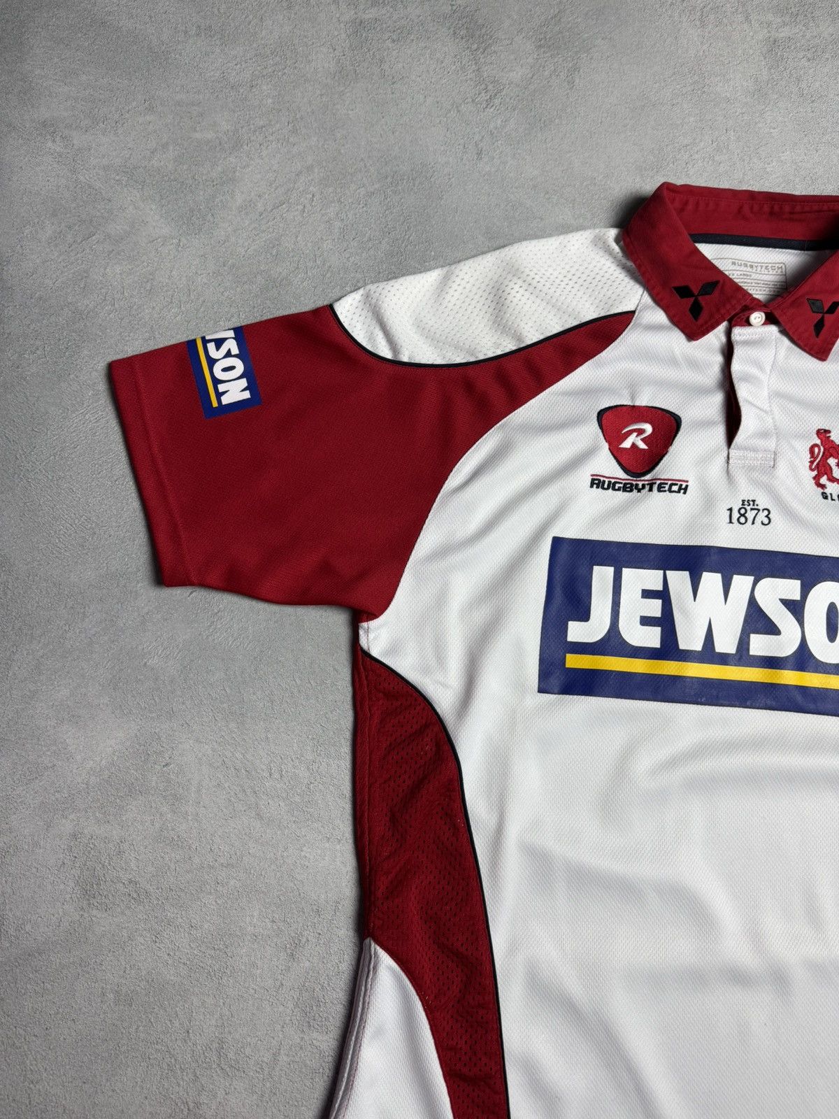 Other Gloucester 2007 2008 Away Rugby Shirt Jersey Rugbytech Size US XXL / EU 58 / 5 - 5 Thumbnail