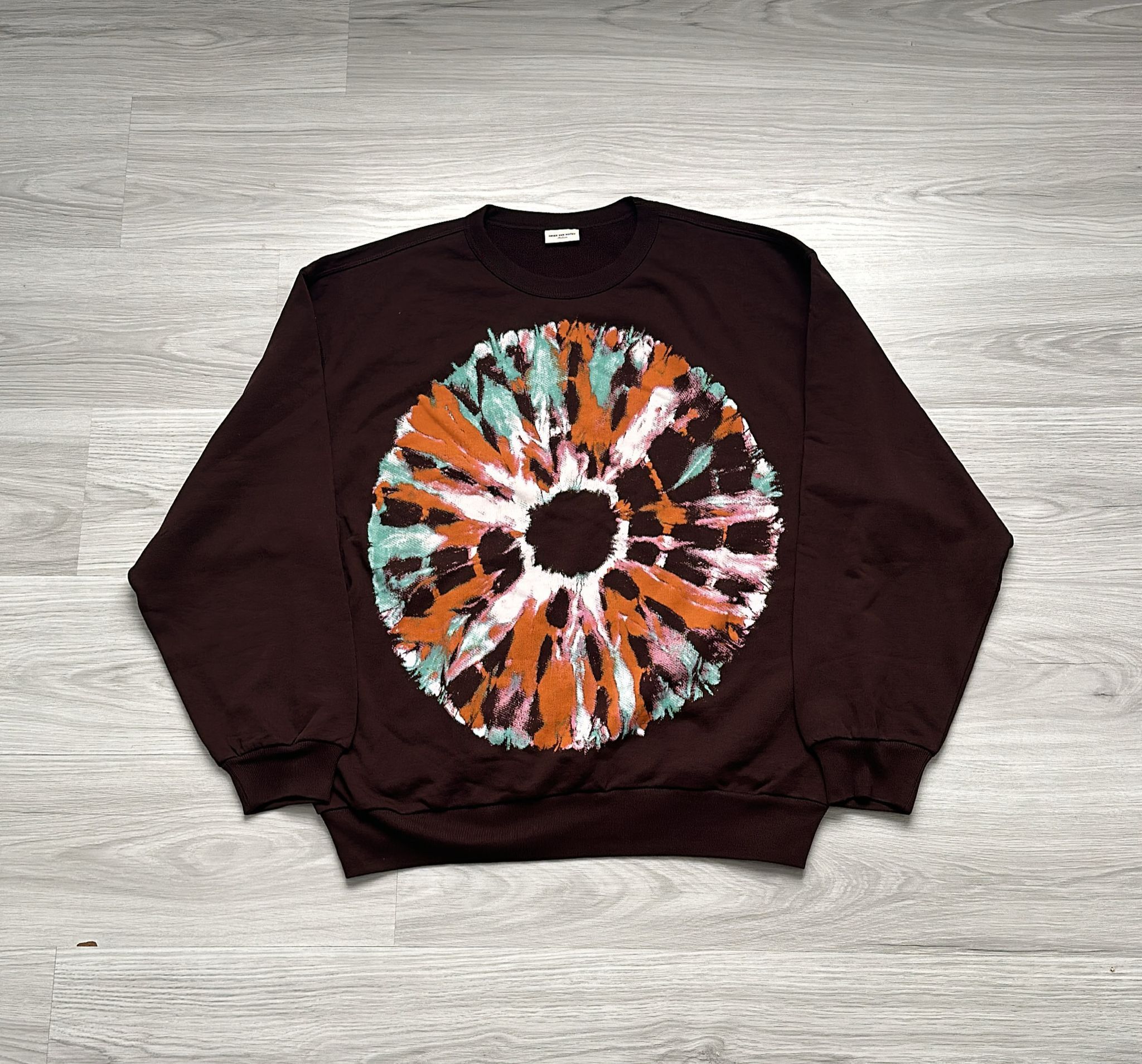 Dries Van Noten Dries Van Noten AW19 Herren Tie Dye Sweatshirt Medium Size US M / EU 48-50 / 2 - 1 Thumbnail