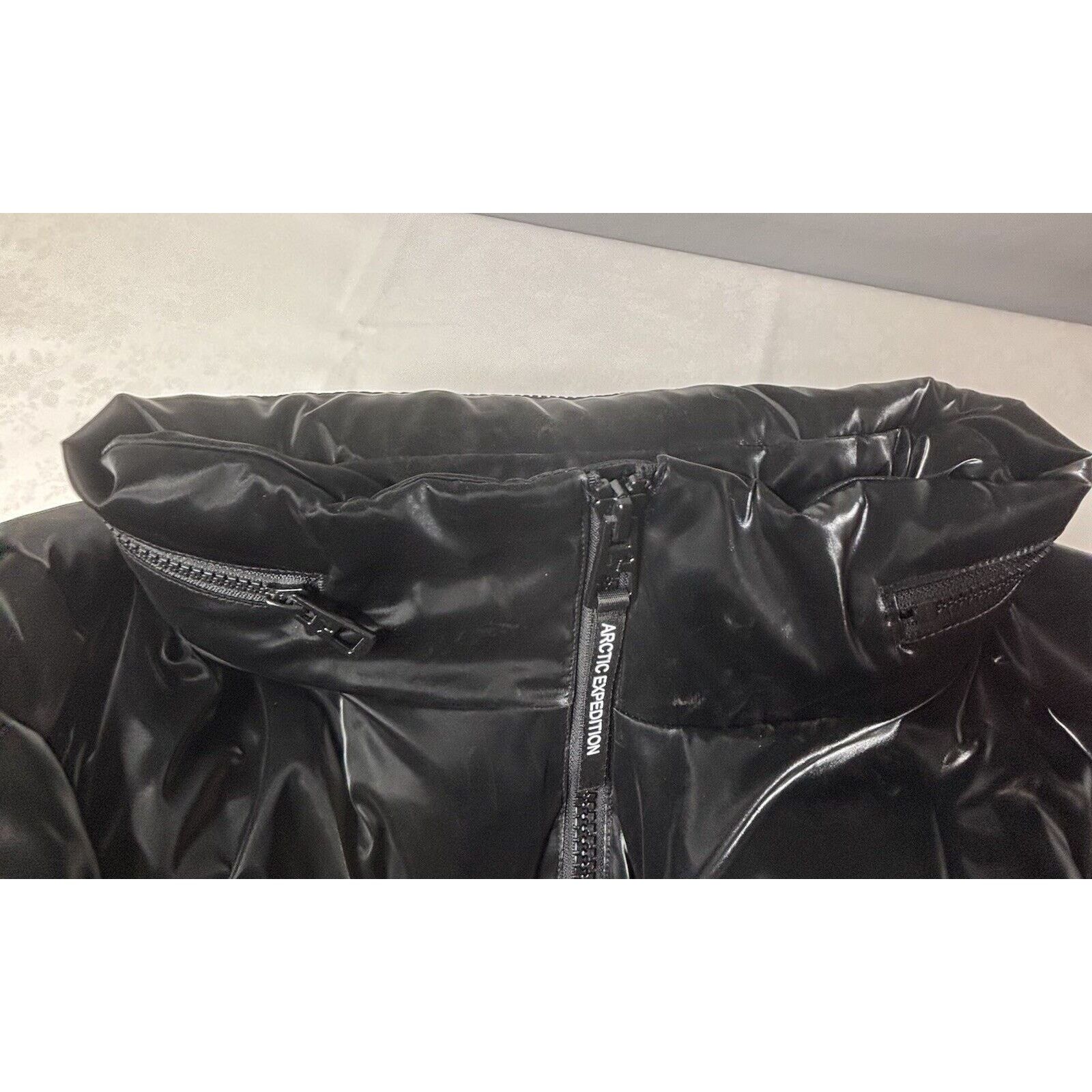 & Other Stories Arctic Expedition Liquid Shine Puffer Coat w/ Stand Collar Size XL / US 12-14 / IT 48-50 - 8 Thumbnail
