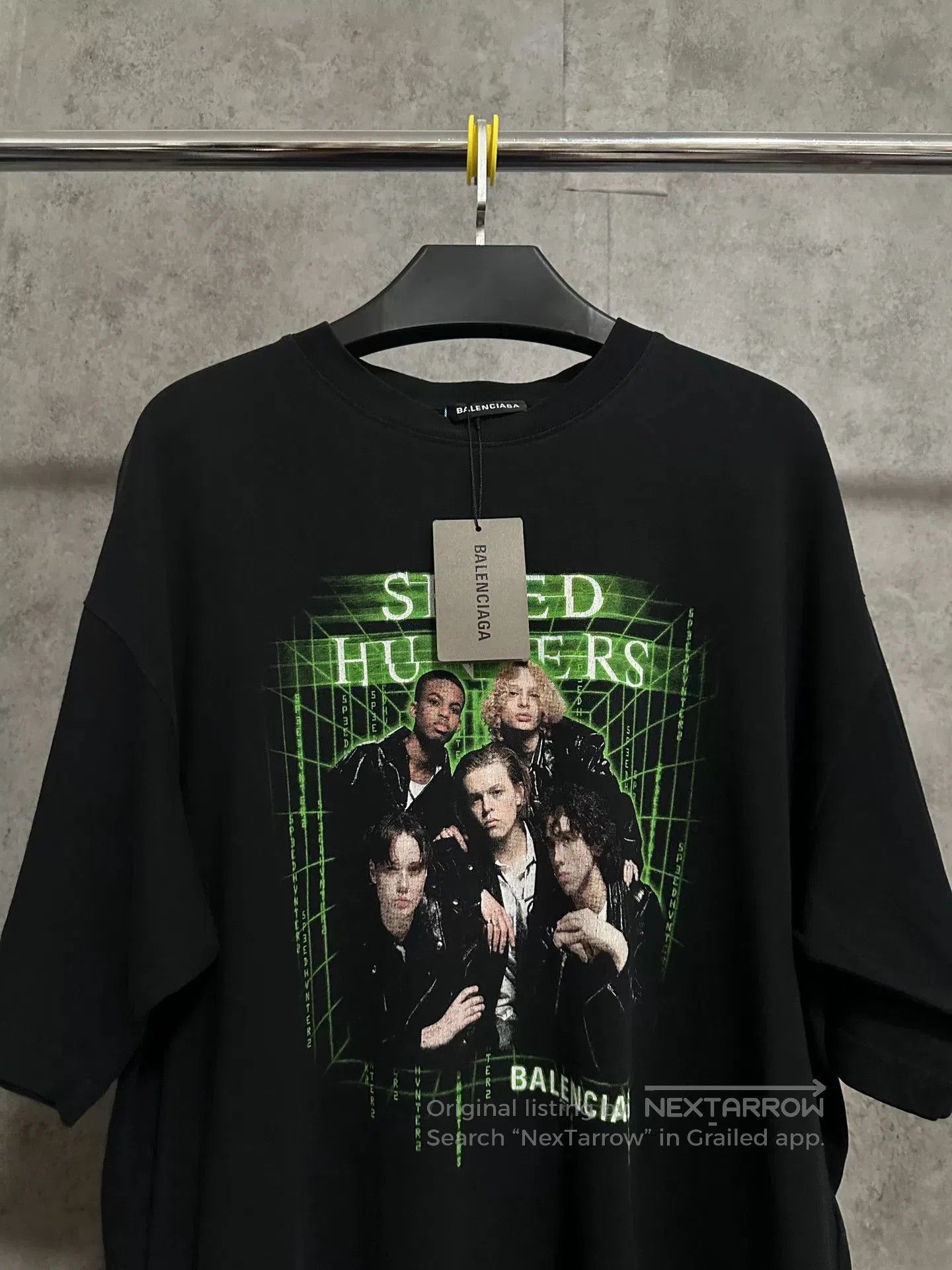 Balenciaga balenciaga speed hunters graphic black t-shirt. Size US M / EU 48-50 / 2 - 2 Thumbnail