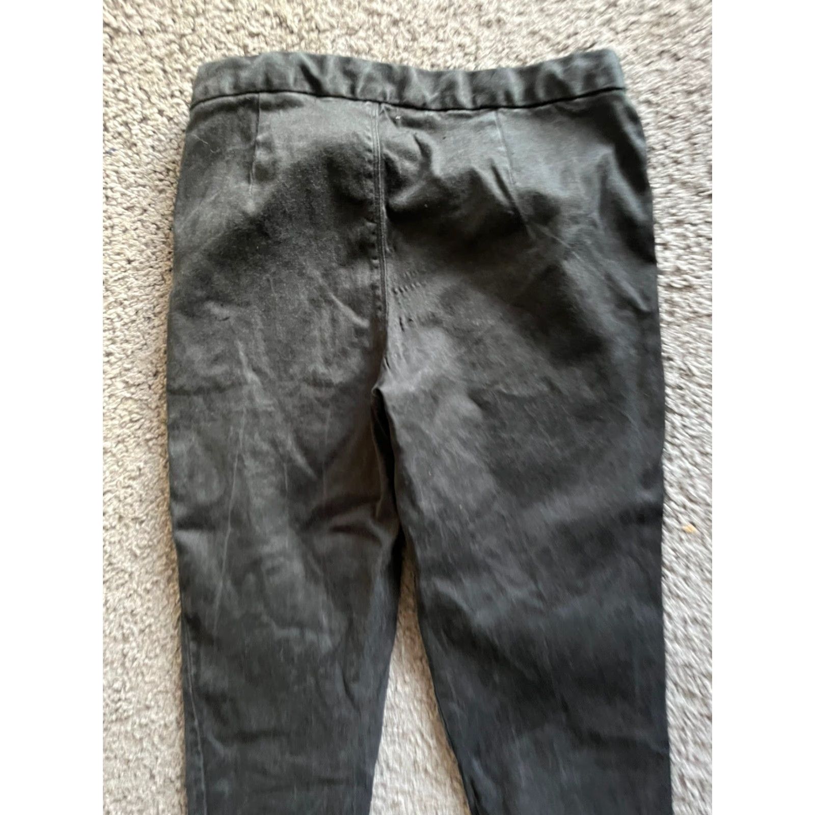 Armani Armani Exchange Pants Women's Small Black Dress Pants Side Zip Inseam 28 Bootcut Workwear Designer Size 26" / US 2 / IT 38 - 4 Thumbnail