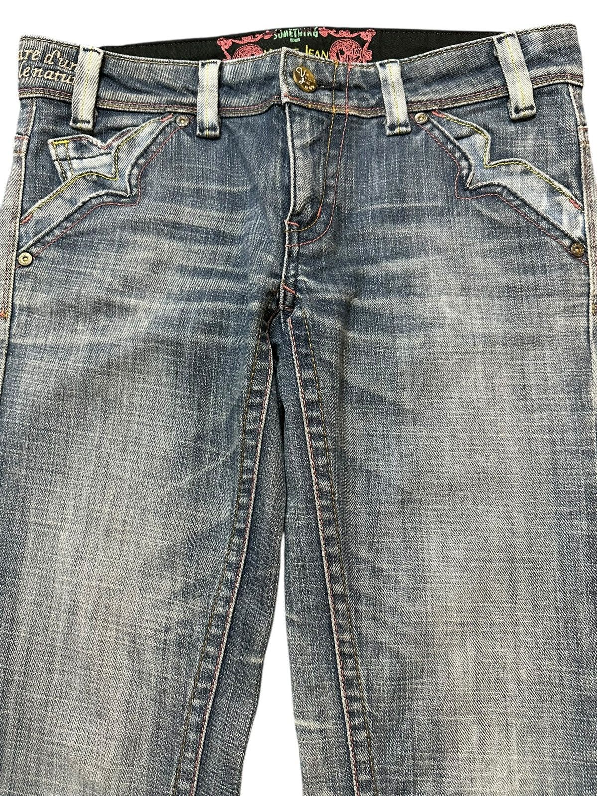 Edwin Vintage Japan Edwin Blue Faded Wash Style Flared Jeans Size US 30 / EU 46 - 3 Thumbnail