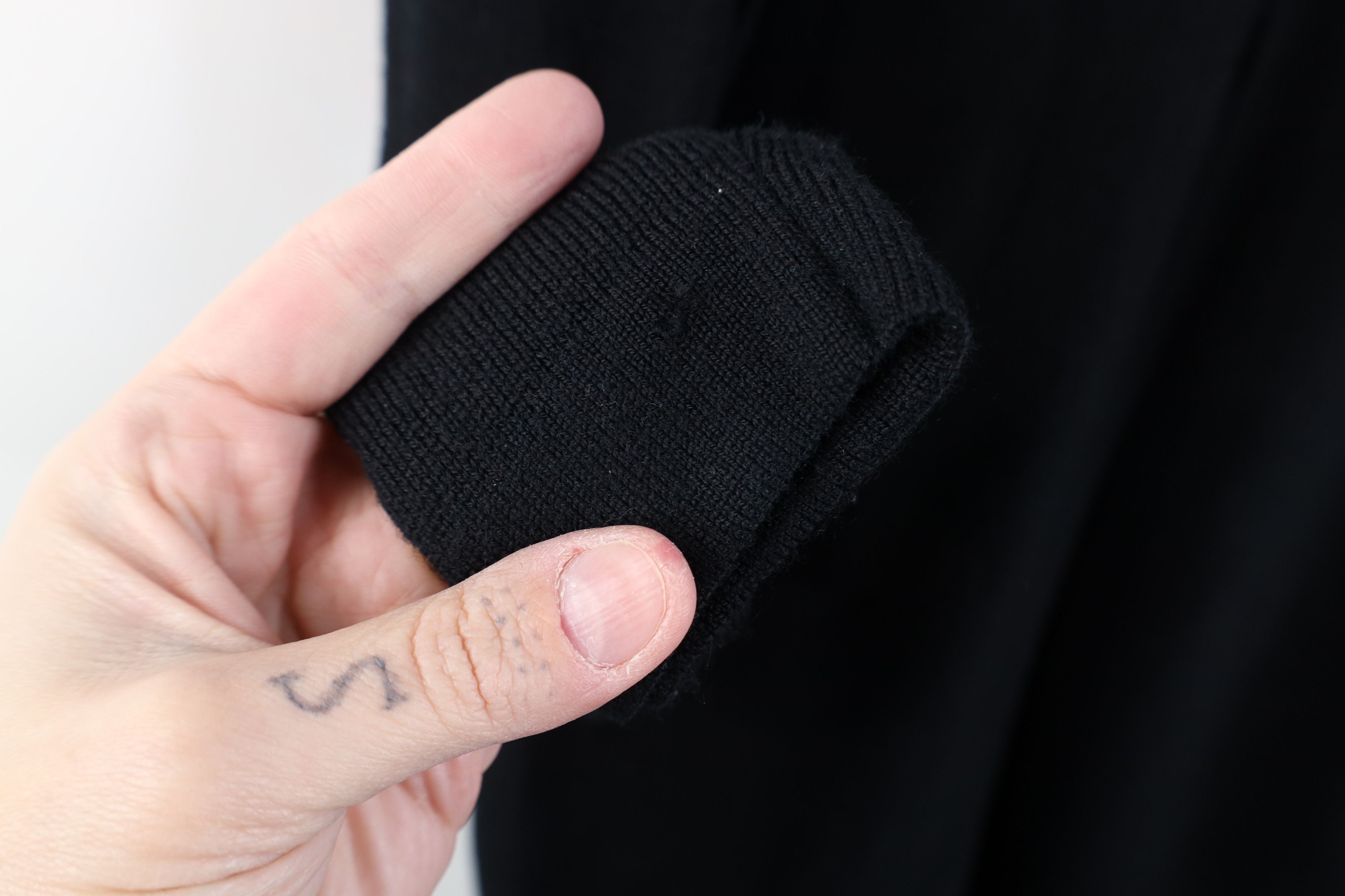 Lululemon Lululemon Blank Merino Wool Knit Crewneck Sweater Black Size US L / EU 52-54 / 3 - 11 Thumbnail