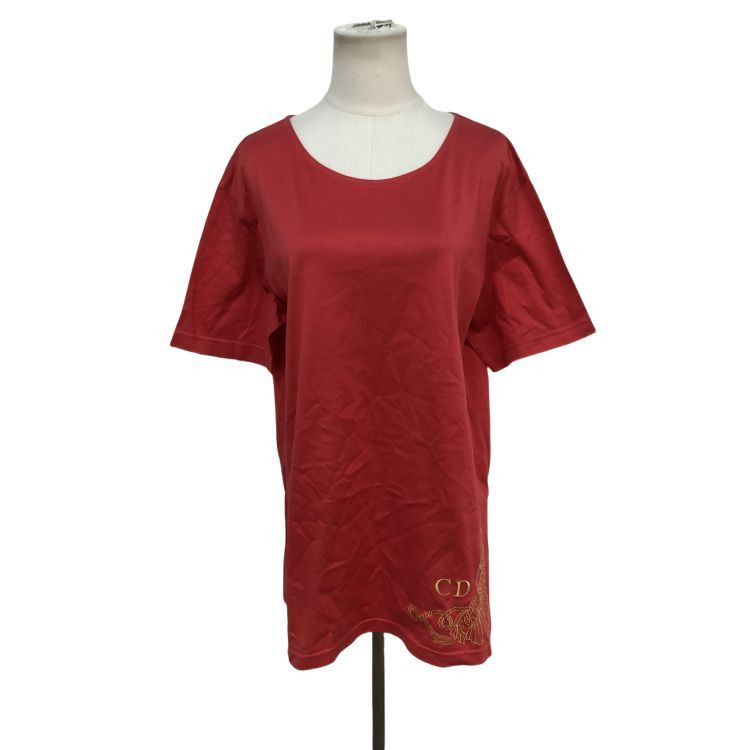 Dior Christian Dior Gold Logo T-Shirt Size L Size US L / EU 52-54 / 3 - 1 Thumbnail
