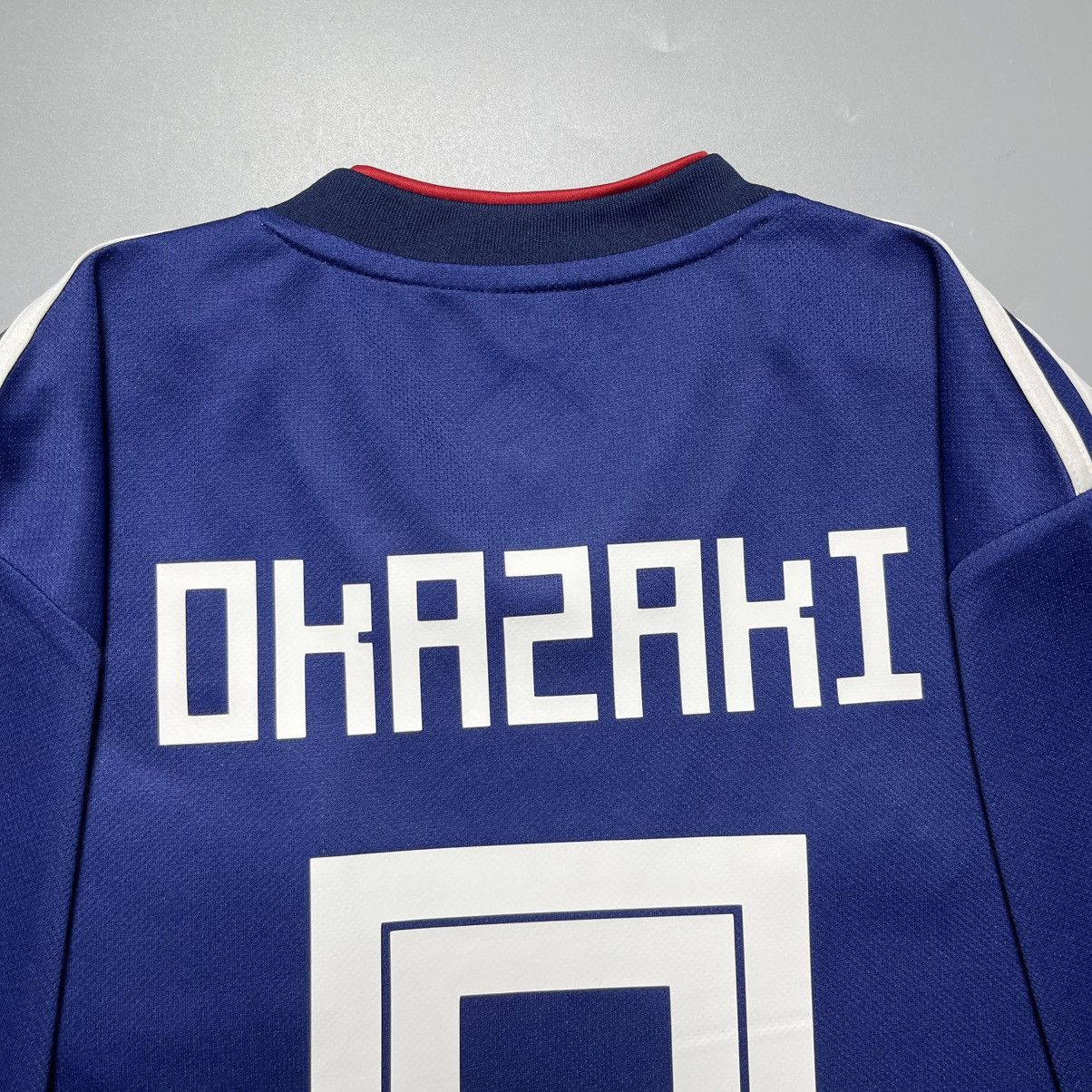 Adidas JAPAN ADIDAS 2018 WORLD CUP FOOTBALL HOME JERSEY #9 OKAZAKI Size US S / EU 44-46 / 1 - 11 Thumbnail