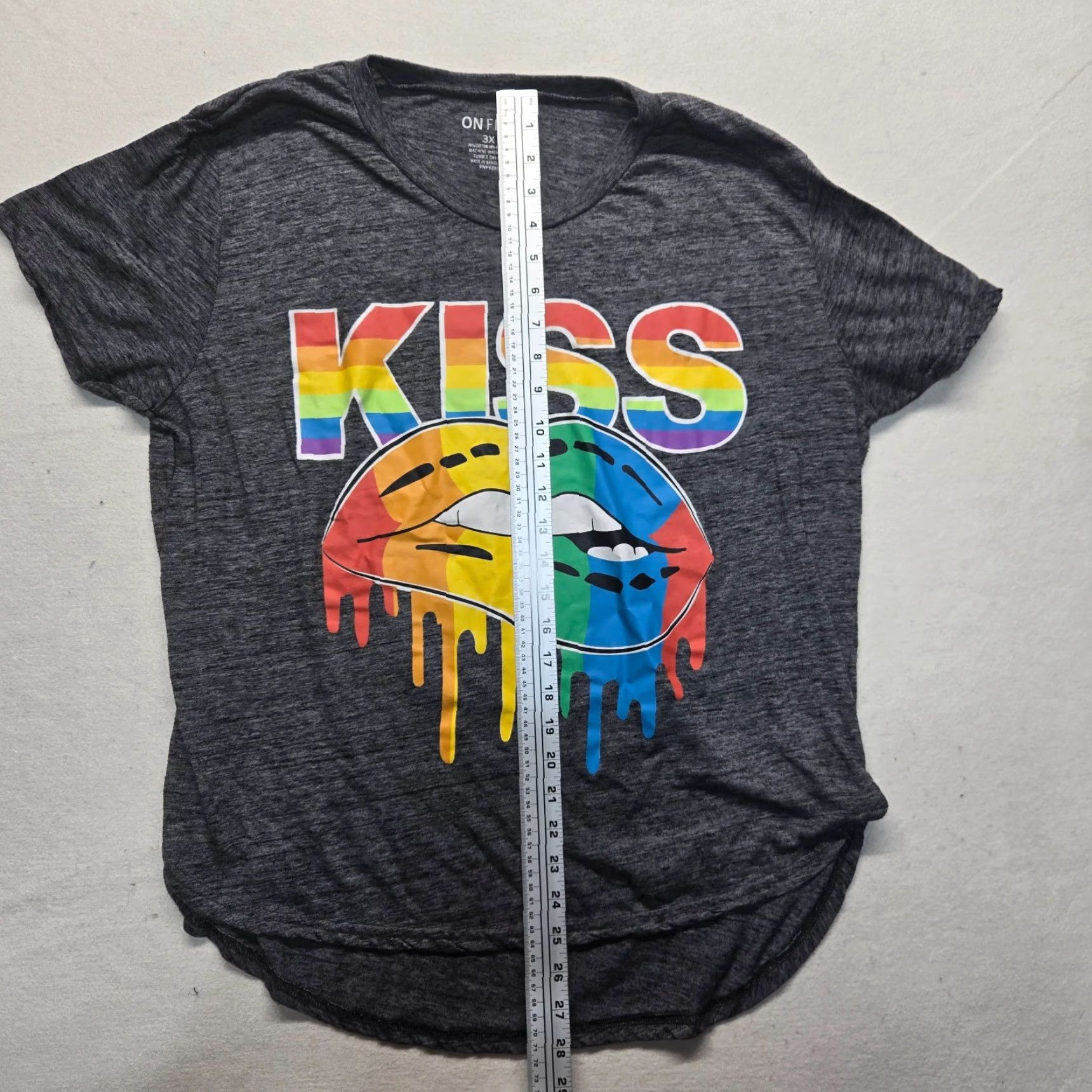 Vintage VINTAGE Kiss Graphic T-Shirt Women XL Gray Rock Band Casual Size XL / US 12-14 / IT 48-50 - 5 Thumbnail