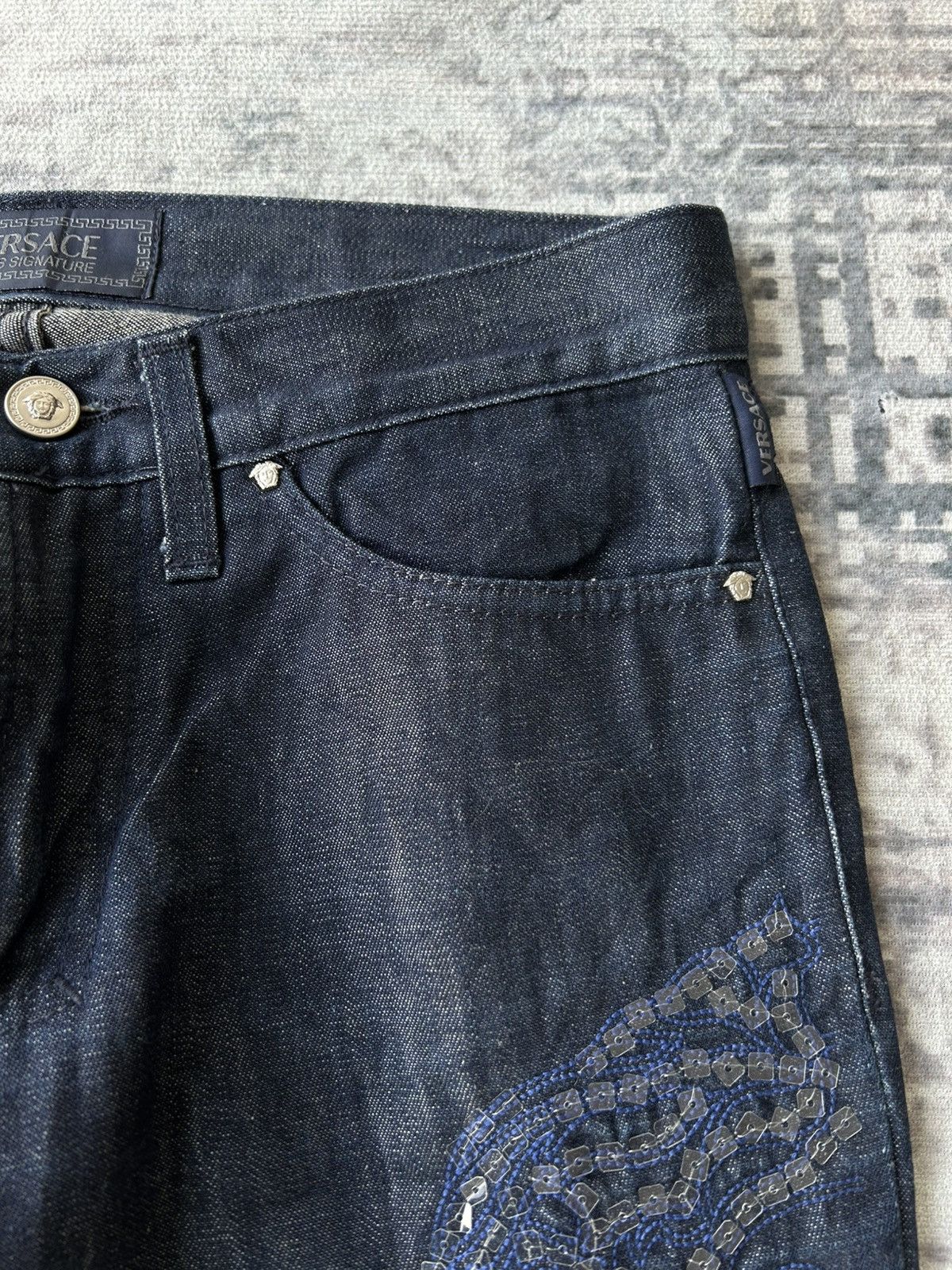 Versace Versace Medusa Jeans Size 28" / US 6 / IT 42 - 8 Thumbnail