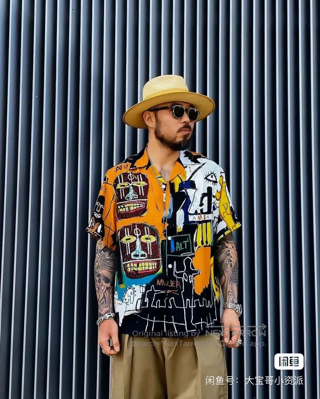 Wacko Maria wacko maria x basquiat hawaiian shirt. Size US M / EU 48-50 / 2 - 7 Thumbnail