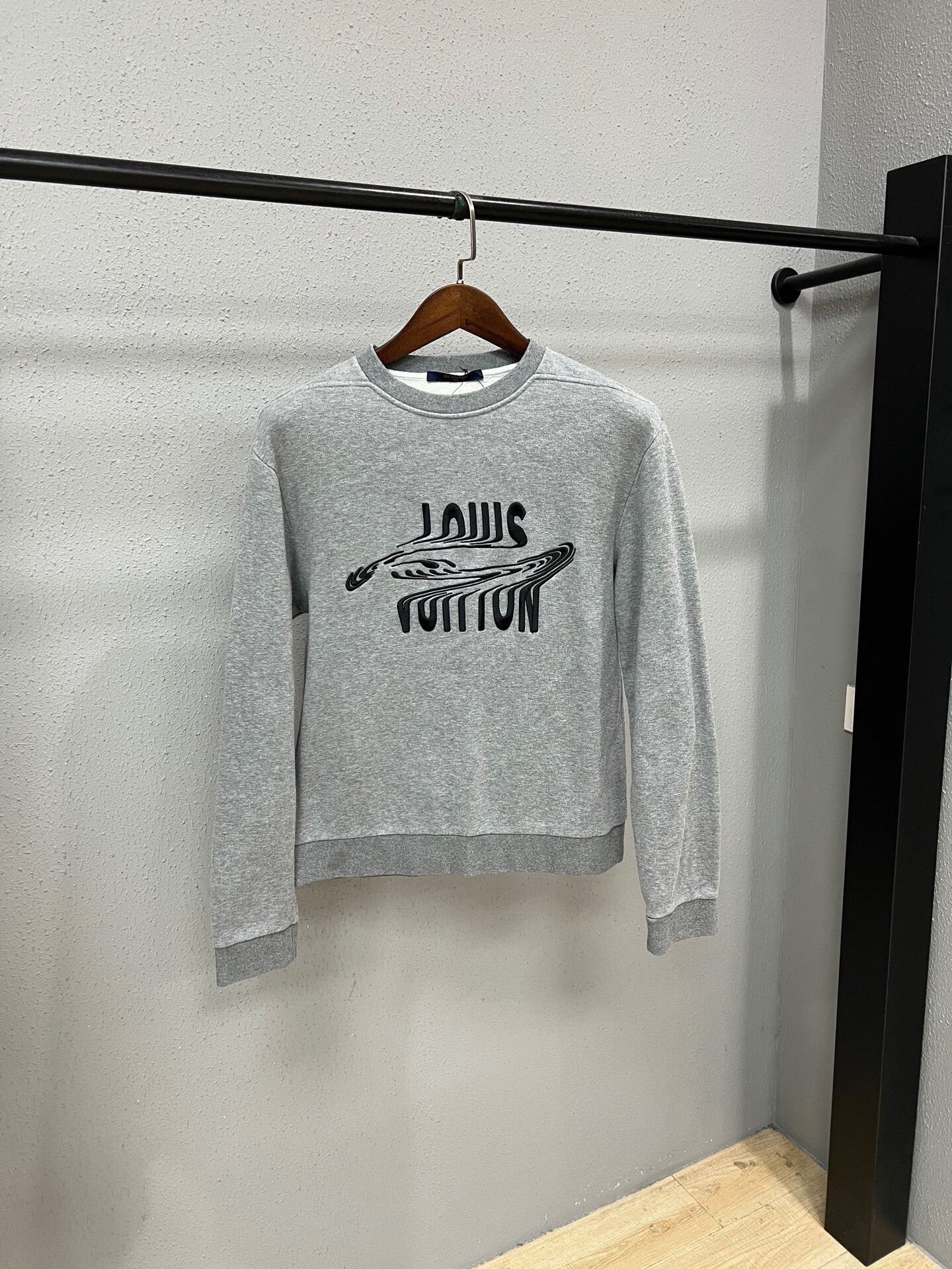 The Row gray logo sweatshirt with wave design Size XS / US 0-2 / IT 36-38 - 1 Thumbnail