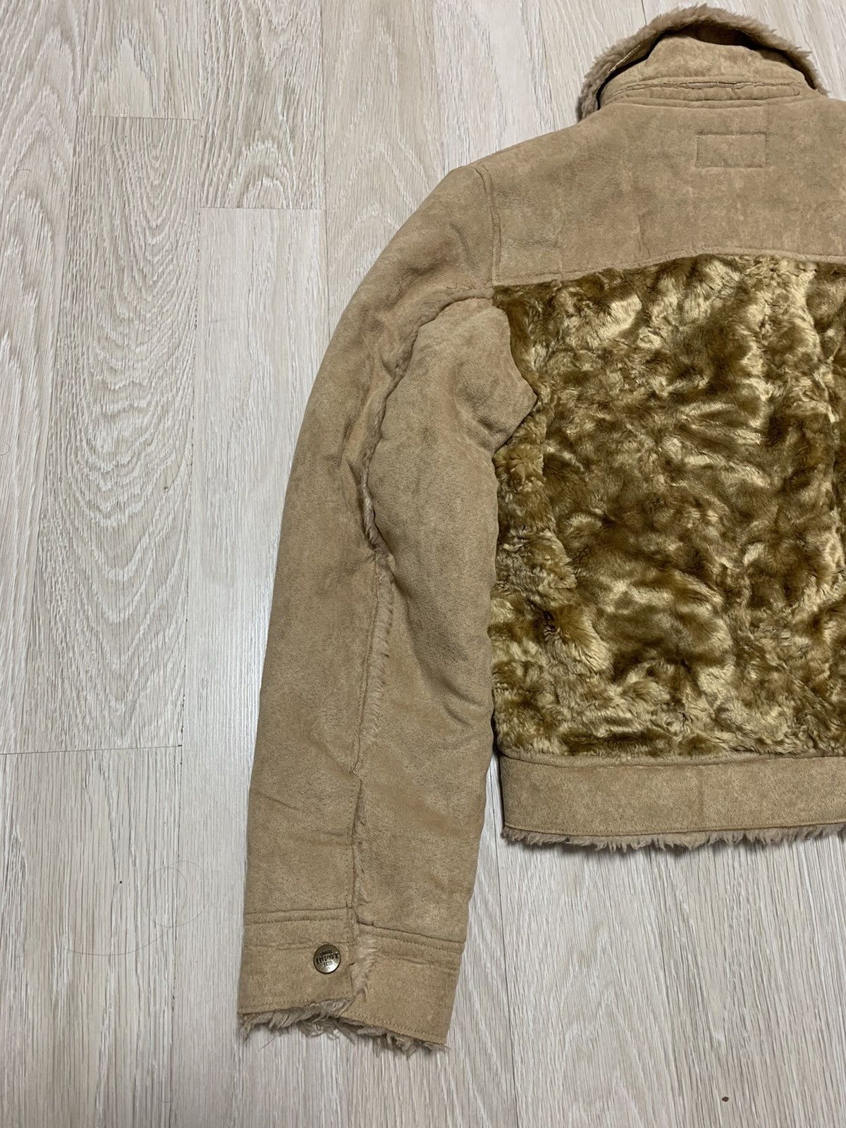 20471120 × Jean Paul Gaultier × Vintage Vintage faux fur jacket Size M / US 6-8 / IT 42-44 - 9 Thumbnail