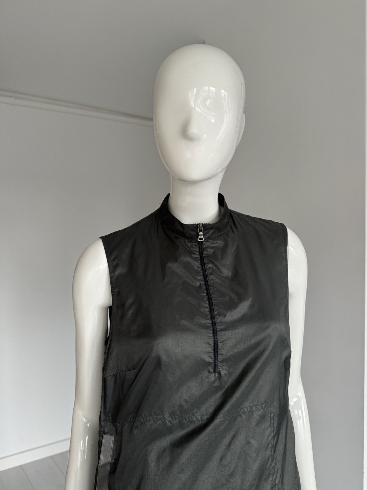 Prada Vintage Prada Sport olive mini dress archive 1999 rare Size M / US 6-8 / IT 42-44 - 5 Thumbnail