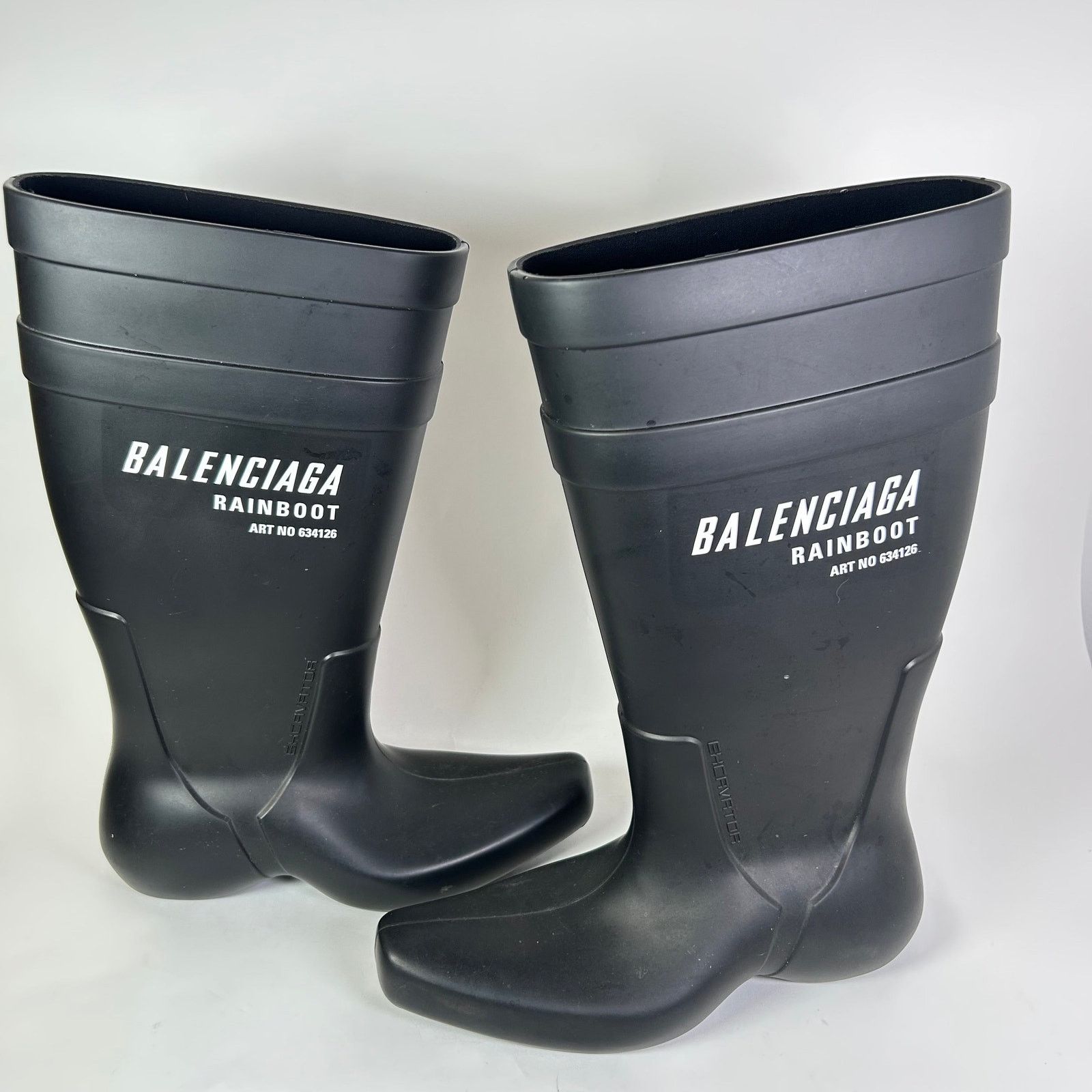 Balenciaga Balenciaga Excavator Rubber Rain Boots Size US 8 / EU 41 - 4 Thumbnail