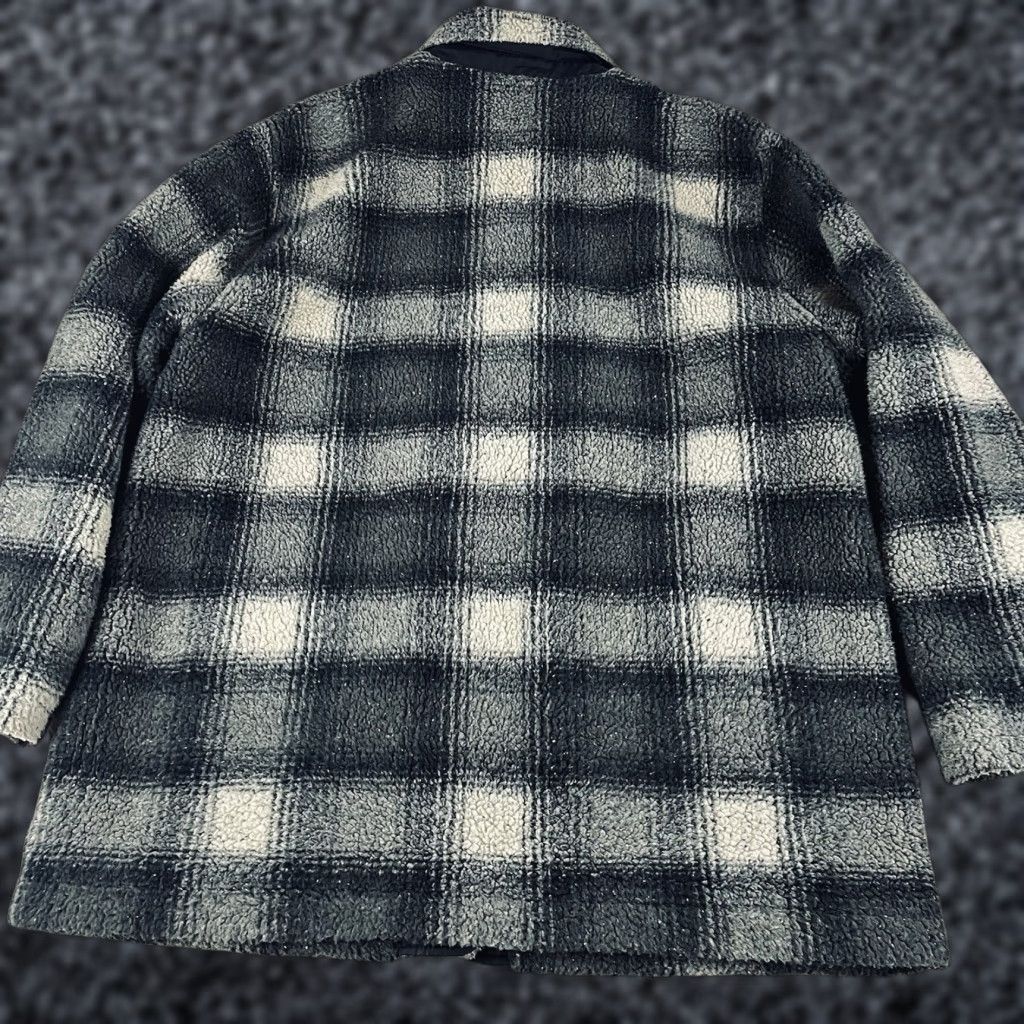Eddie Bauer VINTAGE Eddie Bauer Jacket Women’s XL Plaid Sherpa Barn Chore Black/Gray R1 Size XL / US 12-14 / IT 48-50 - 1 Thumbnail
