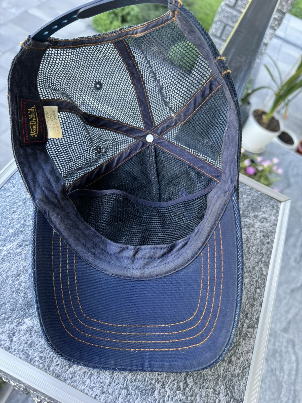Vintage Vintage Von Dutch denim Y2K trap Tryuck Hat cap Jeans Logo Size ONE SIZE - 5 Thumbnail