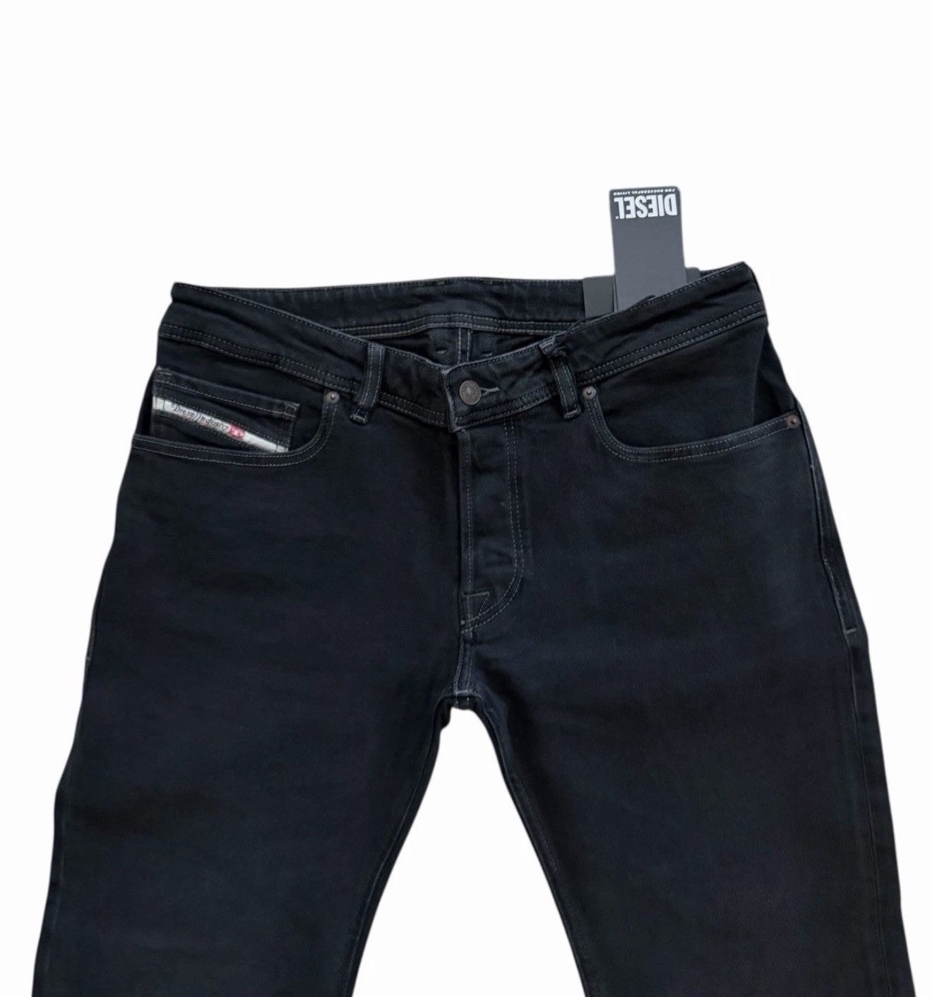 Diesel Diesel Mens Zatiny Bootcut Jeans RE064 Black Size 34/32 Size US 34 / EU 50 - 2 Thumbnail