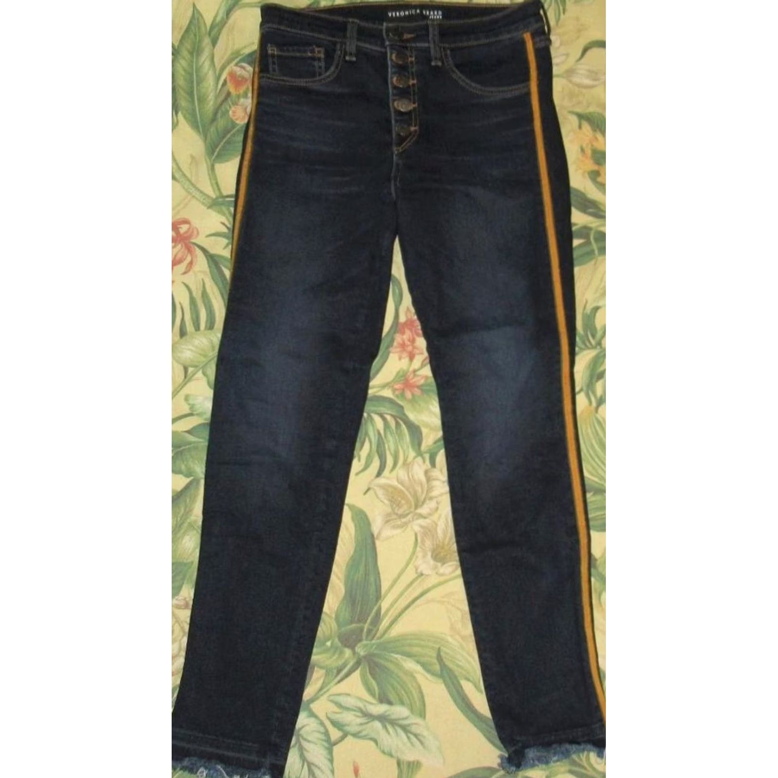 Veronica Beard VERONICA BEARD Debbie 10" Skinny Jeans 26 Women's Jeans Blue 26 Skinny Size 26" / US 2 / IT 38 - 3 Thumbnail