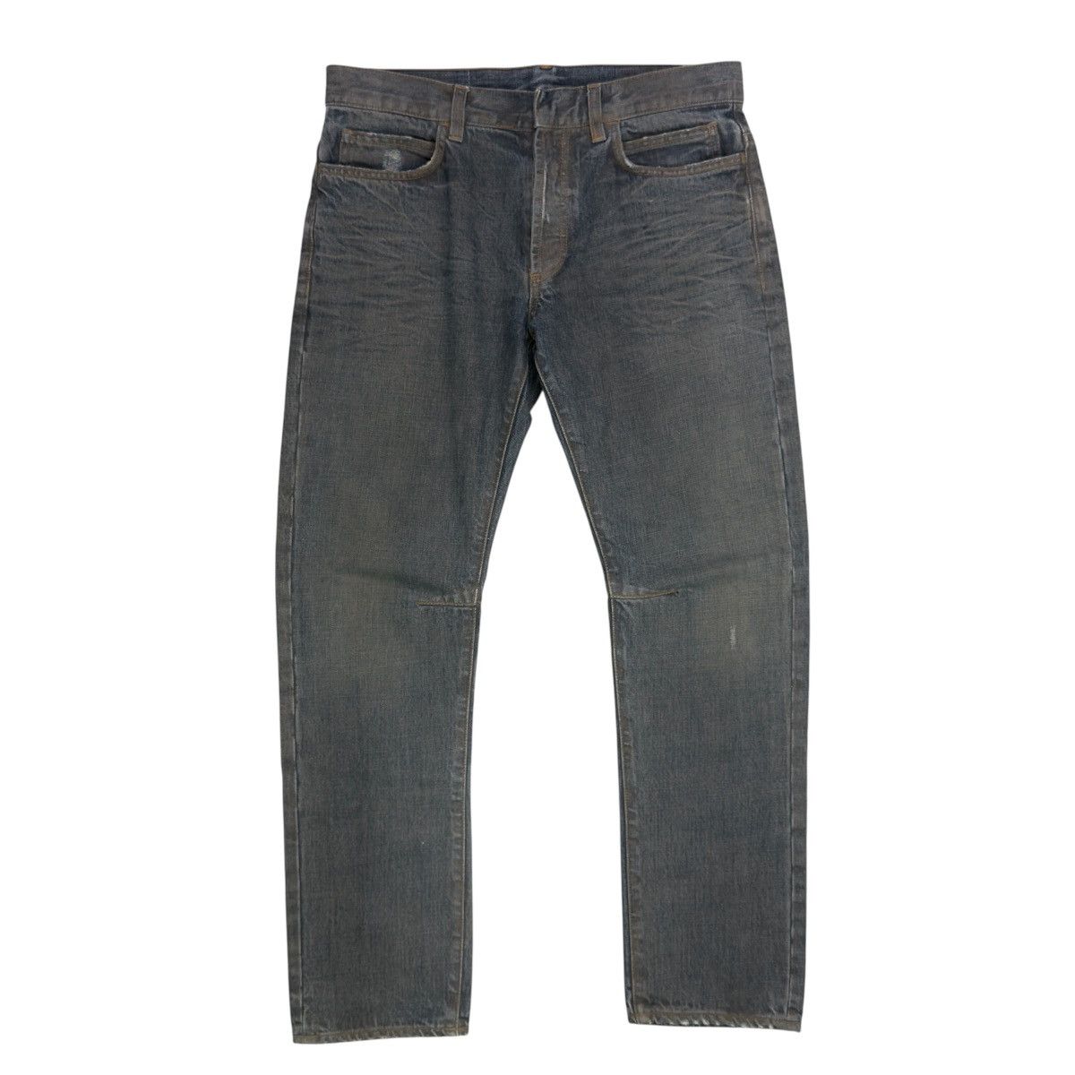 Balmain BALMAIN FW11 RUST DENIM Size US 31 - 2 Thumbnail