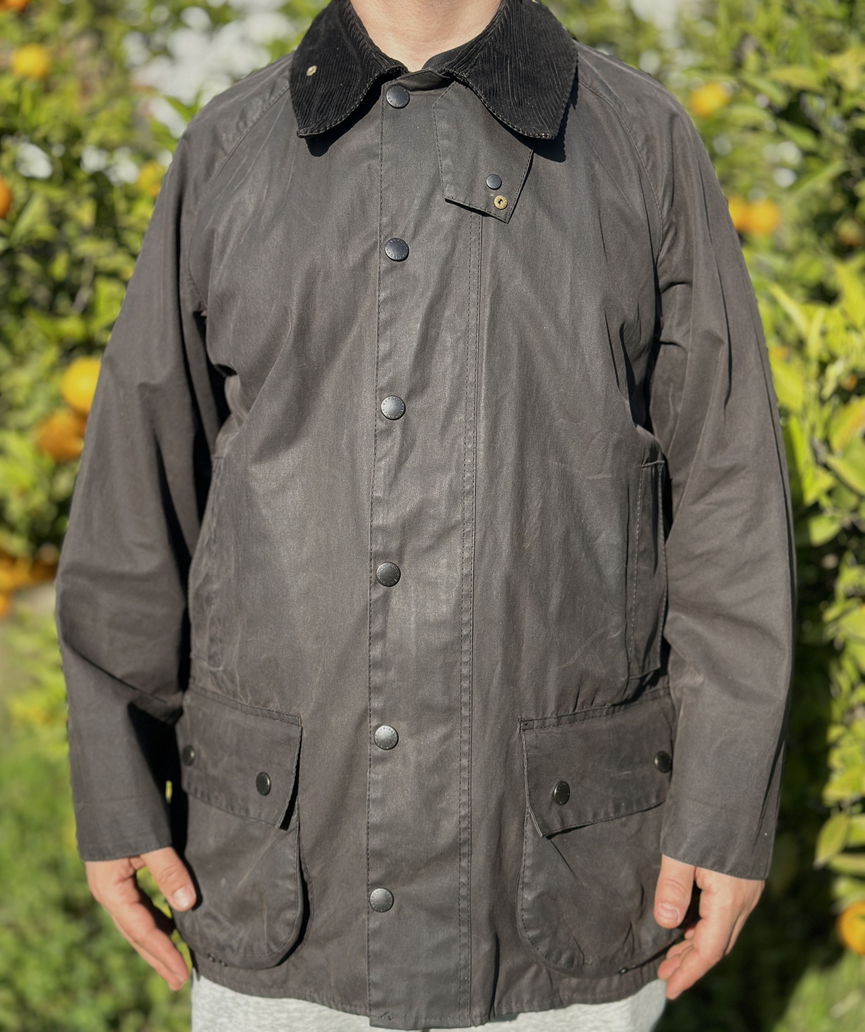 Barbour Barbour Classic Beaufort Waxed Jacket Collar Size C42 107 Size US L / EU 52-54 / 3 - 2 Thumbnail