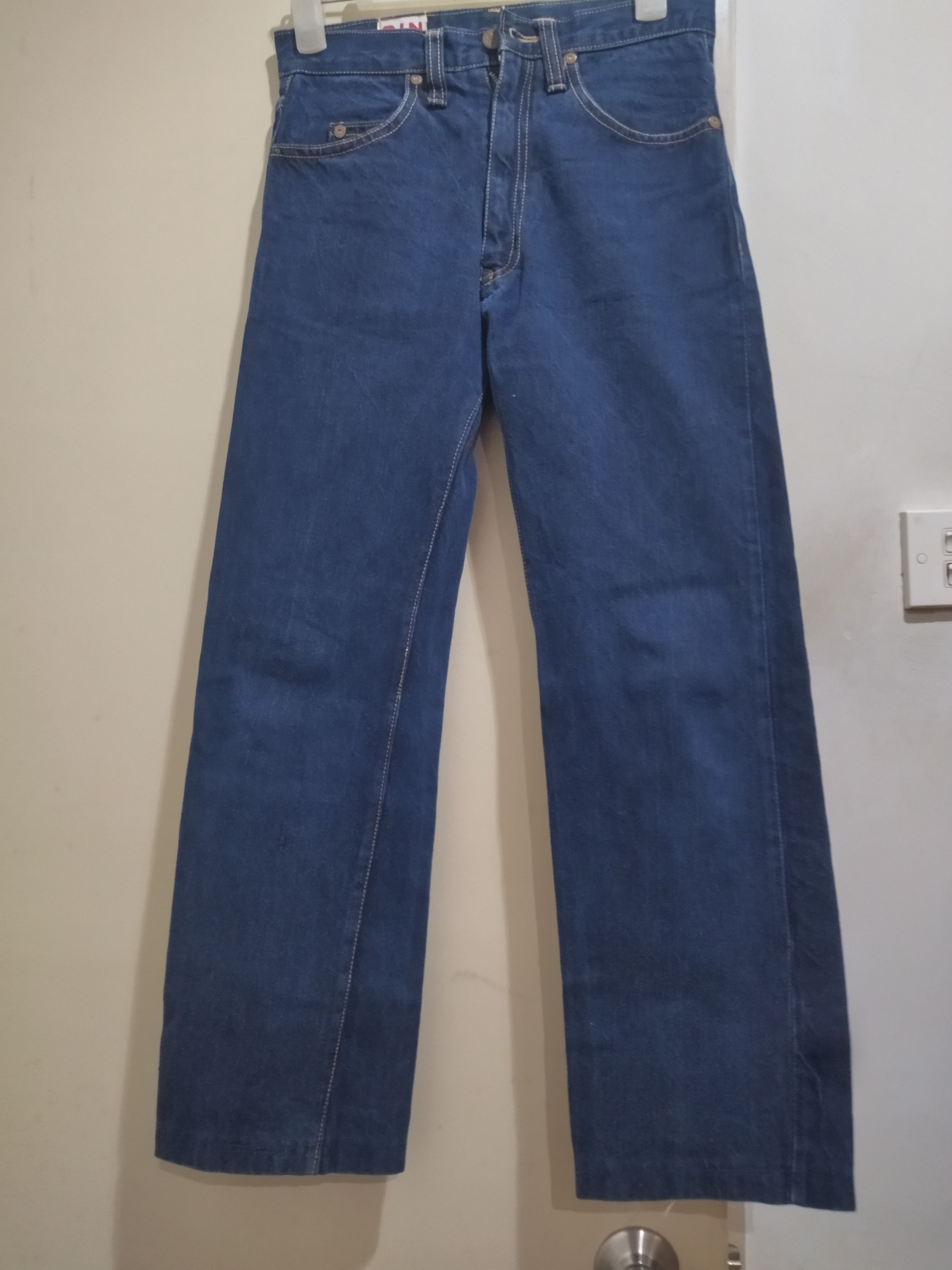 Indigo × Vintage Vintage jeans Denim GIN made in USA 70s Selvedge Size US 26 / EU 42 - 2 Thumbnail