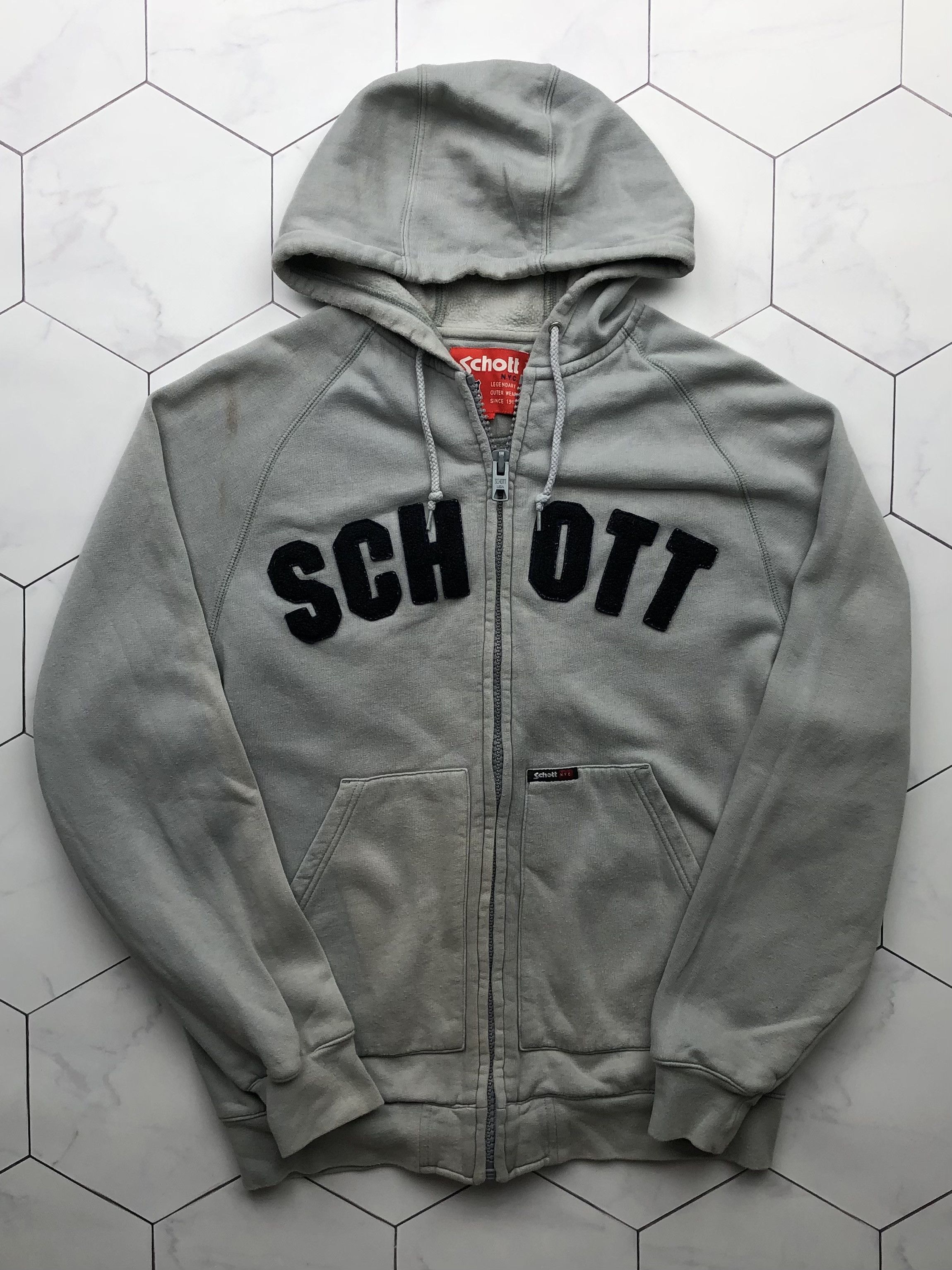 Vintage Schott Vintage Hoodie | Grailed