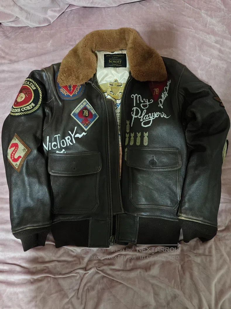 Schott Schott G1 flight jacket Size US XS / EU 42 / 0 - 1 Thumbnail