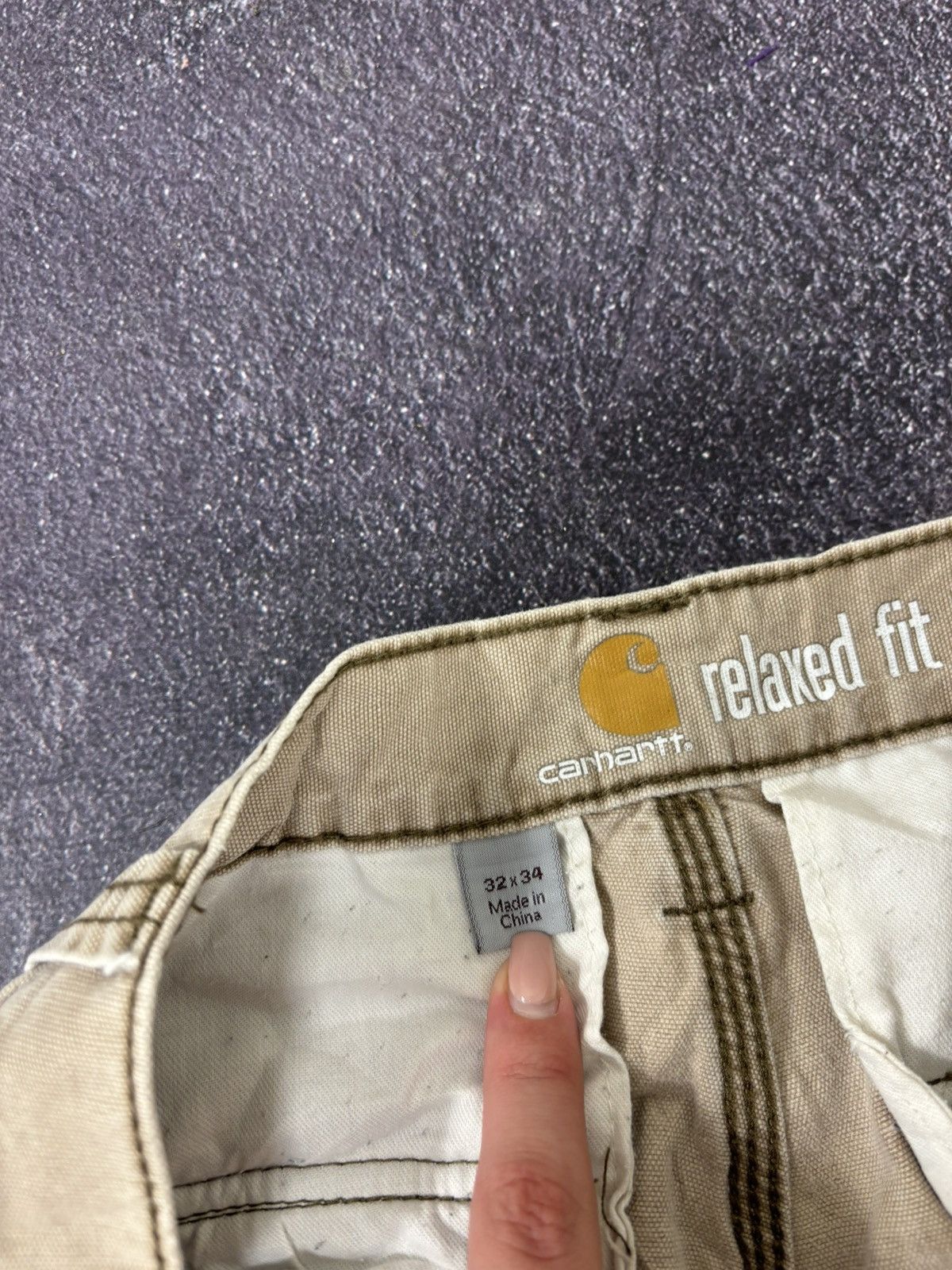 Carhartt Vintage Carhartt Y2K Faded USA Work Hype Cargo Pants Size US 32 / EU 48 - 19 Thumbnail