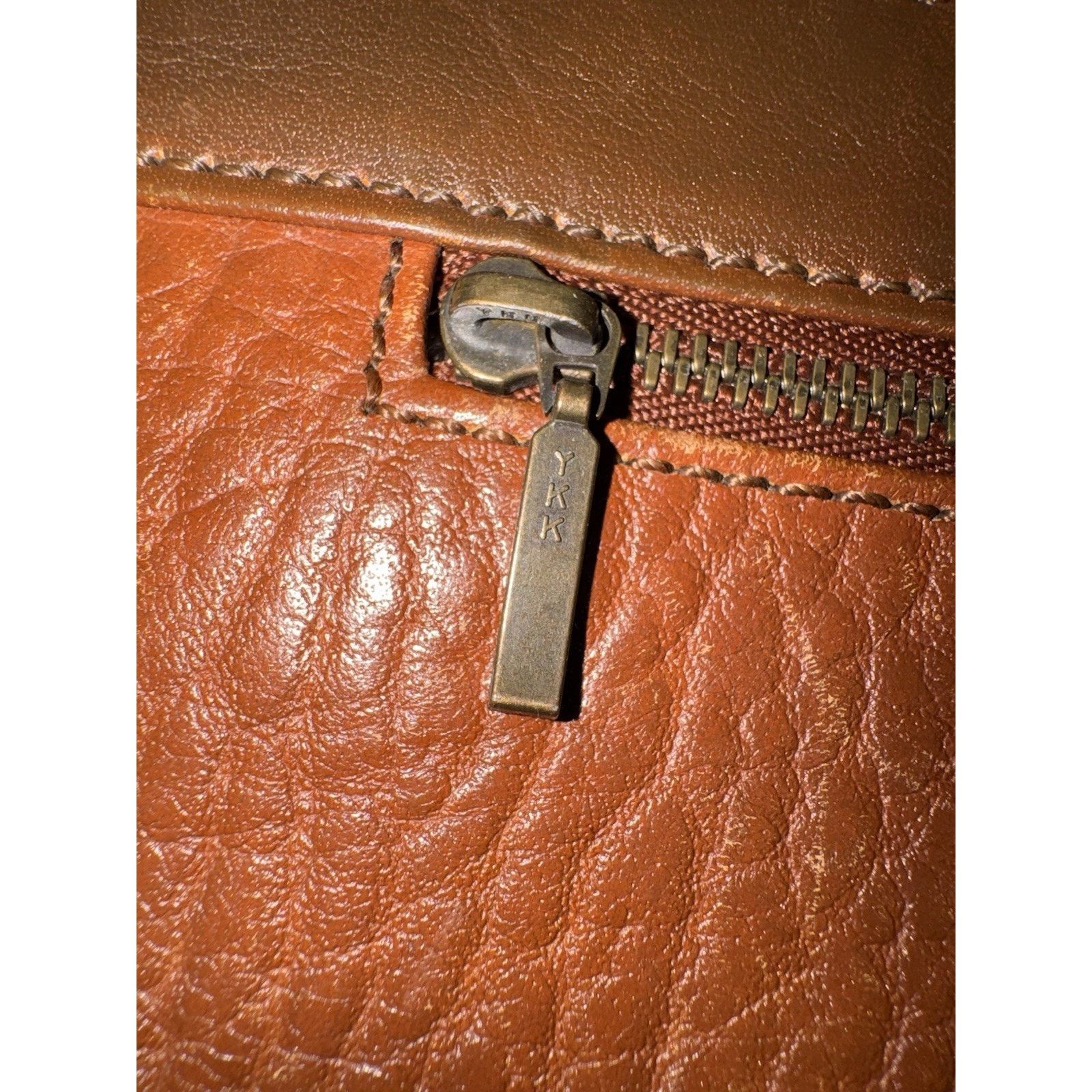 Burberry Burberry Leather Business Clutch Brown Vintage Portfolio Bag Size ONE SIZE - 13 Thumbnail