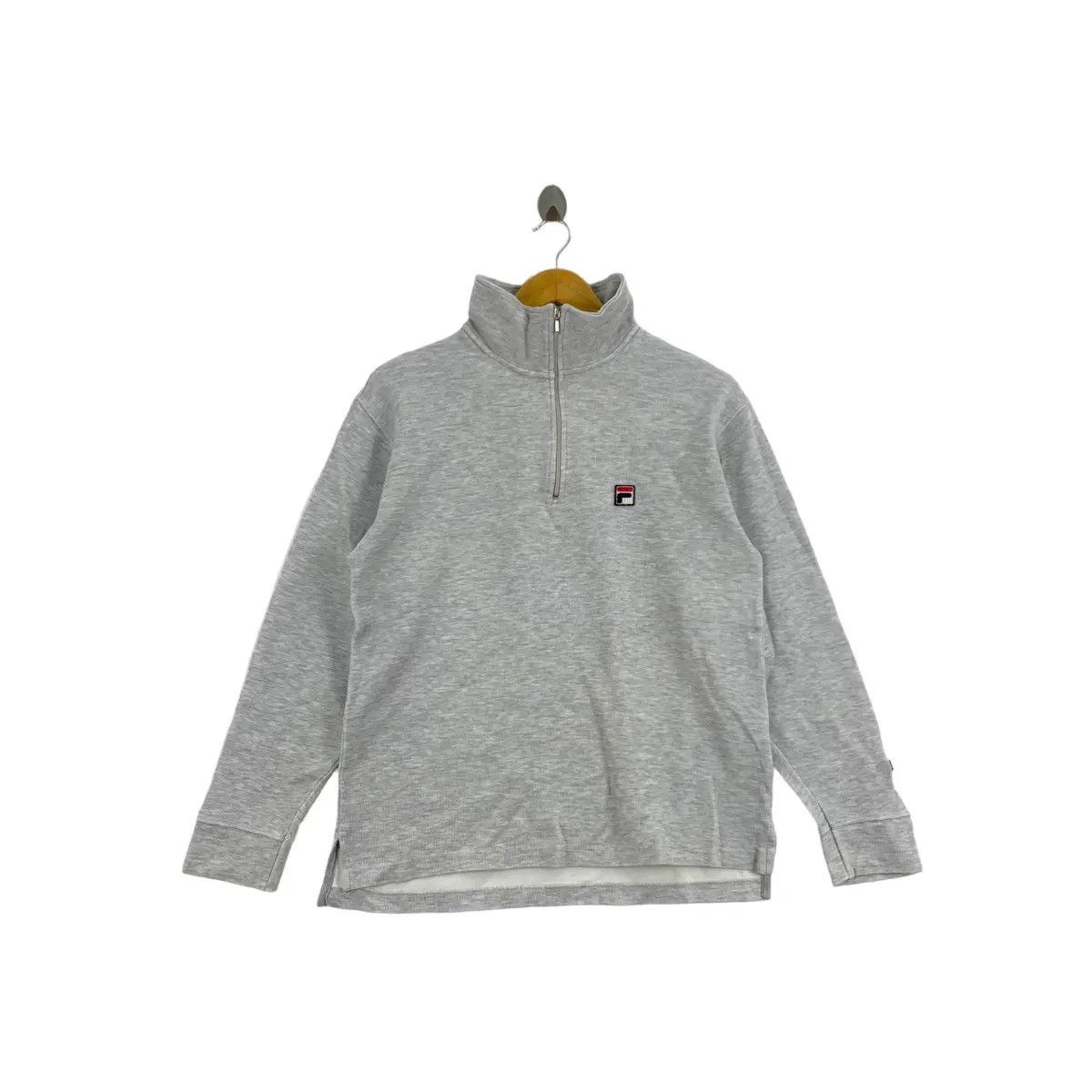 Fila Vintage FILA Small Embroidered Logo Half Zipper Sweater Size US M / EU 48-50 / 2 - 1 Thumbnail