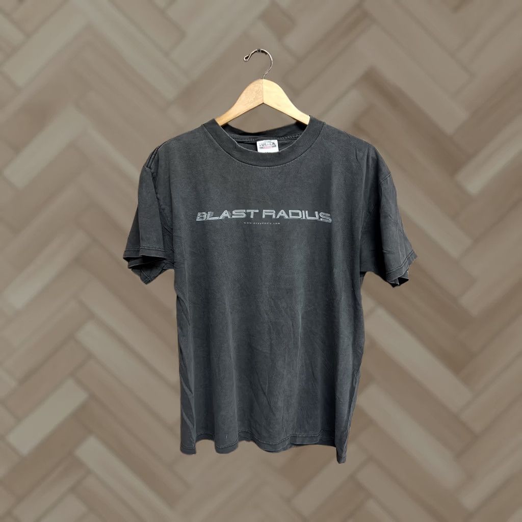 Tultex VINTAGE Blast Radius Psygnosis Tultex PS1 Tee T-shirt Large Black Video Game Mens Size US L / EU 52-54 / 3 - 1 Thumbnail