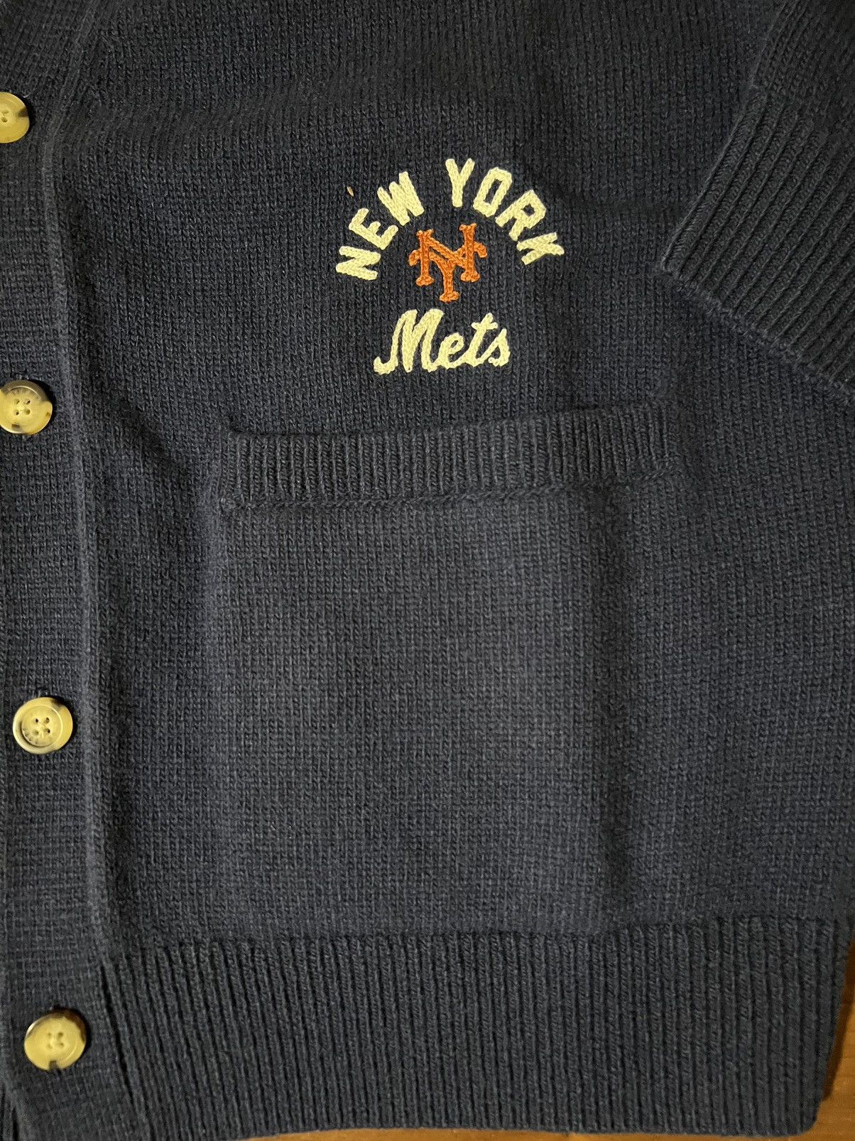 Aime Leon Dore Aime Leon Dore ALD/New York Mets Merino Cardigan Sweater XL Size US XL / EU 56 / 4 - 2 Thumbnail
