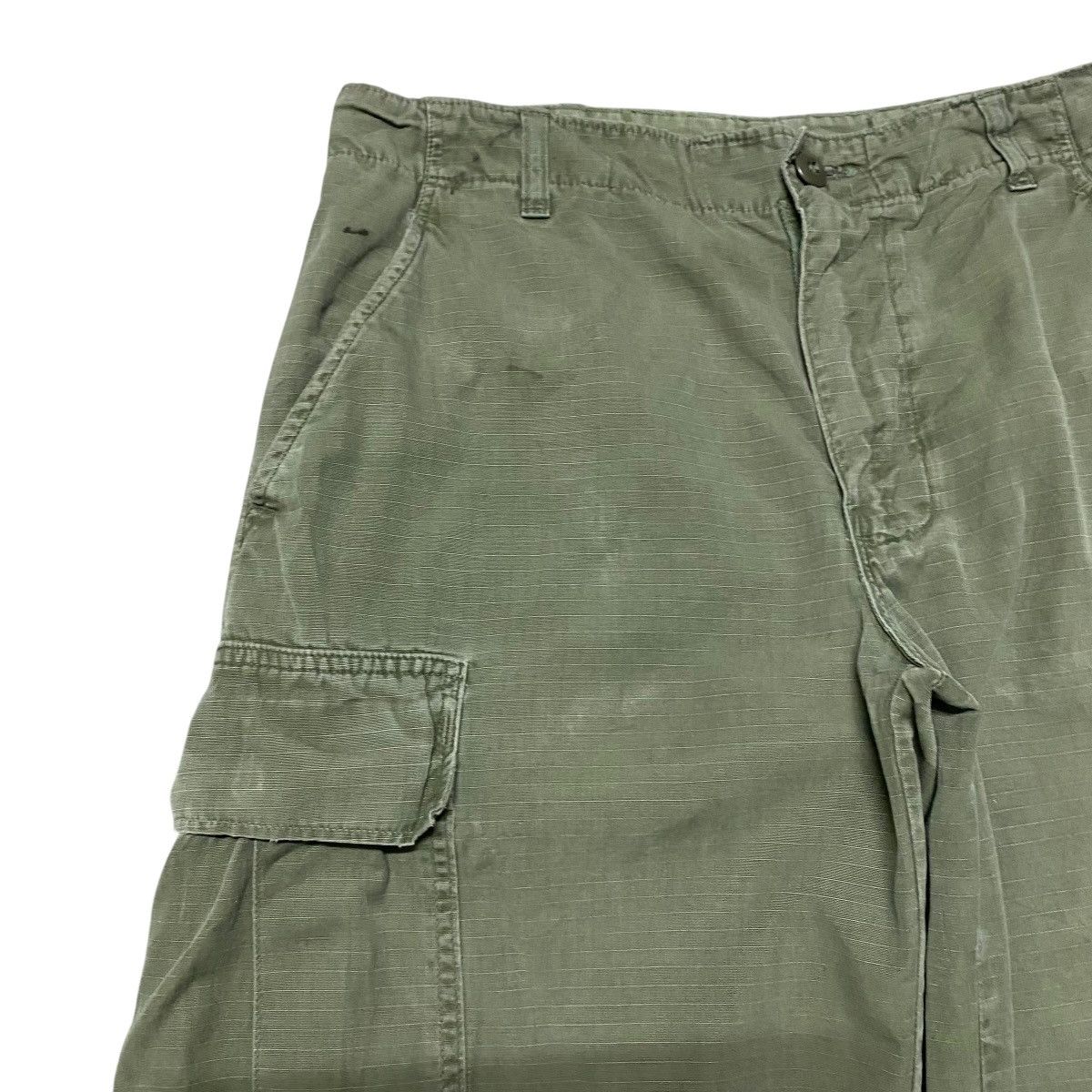 Vintage Vintage 60s Vietnam War Ripstop Poplin Trouser OG-107 Size US 30 / EU 46 - 4 Thumbnail