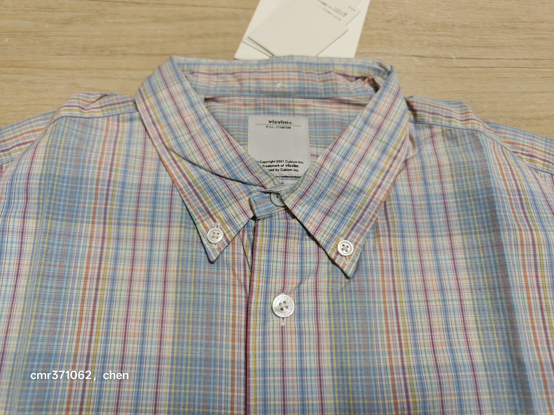 Visvim visvim 13ss Lungta 2 Tone BD Shirt Size US S / EU 44-46 / 1 - 5 Thumbnail