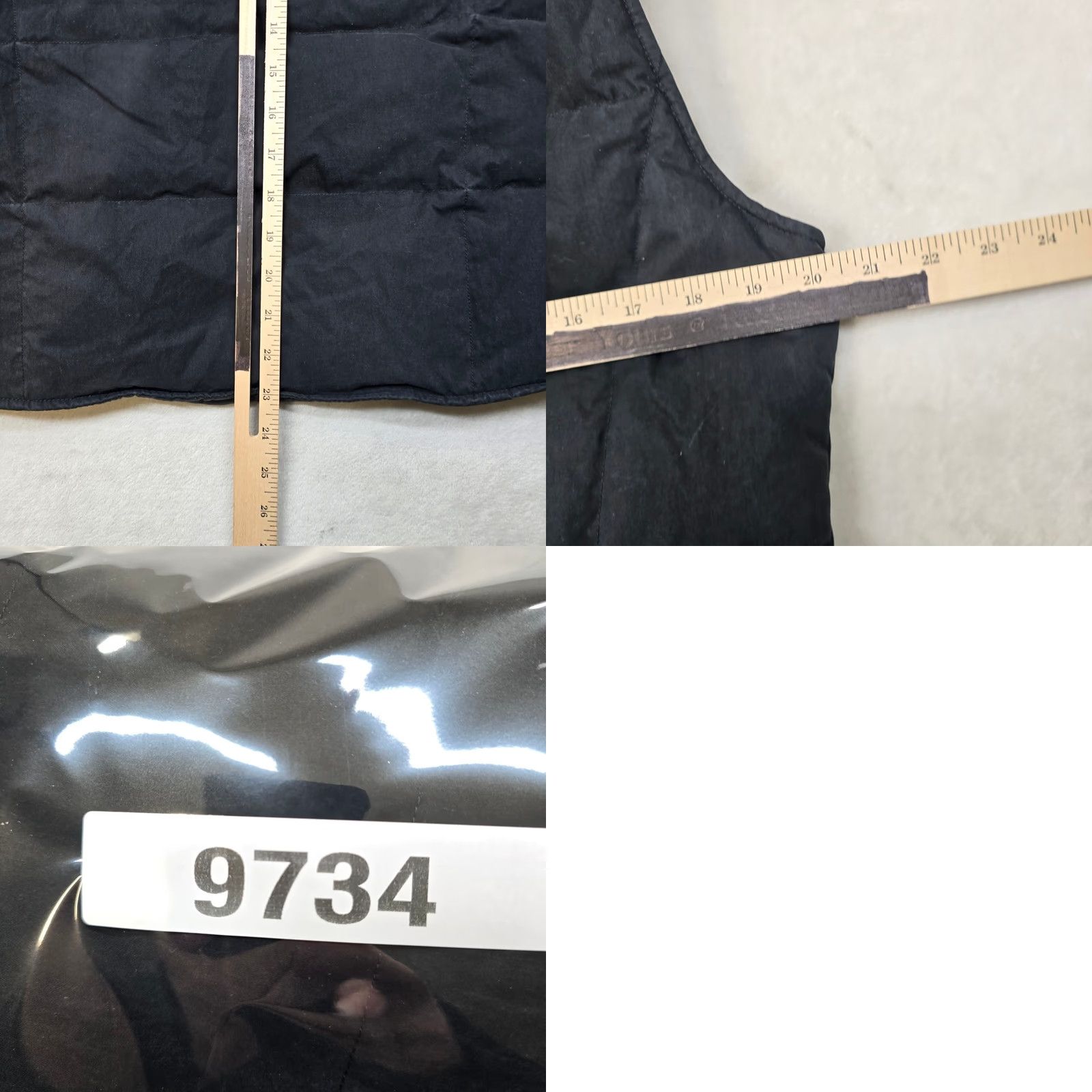 Eddie Bauer VINTAGE Down Puffer Vest Eddie Bauer Womens Medium Black Full Zip Insulated Size M / US 6-8 / IT 42-44 - 8 Thumbnail