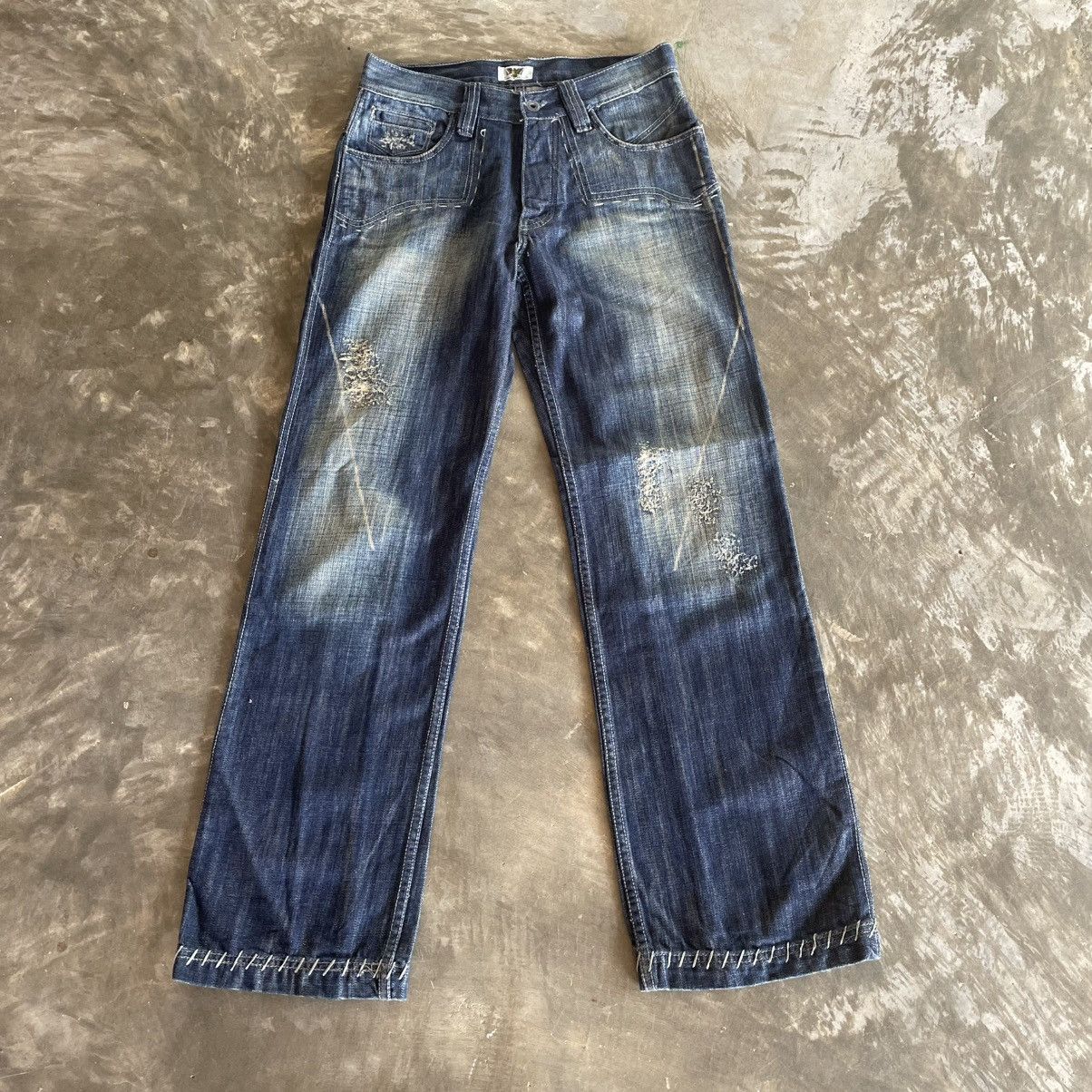 Tornado Mart Antik Denim Jeans Made In USA Vintage Distressed Denim Pants Size US 30 / EU 46 - 5 Thumbnail