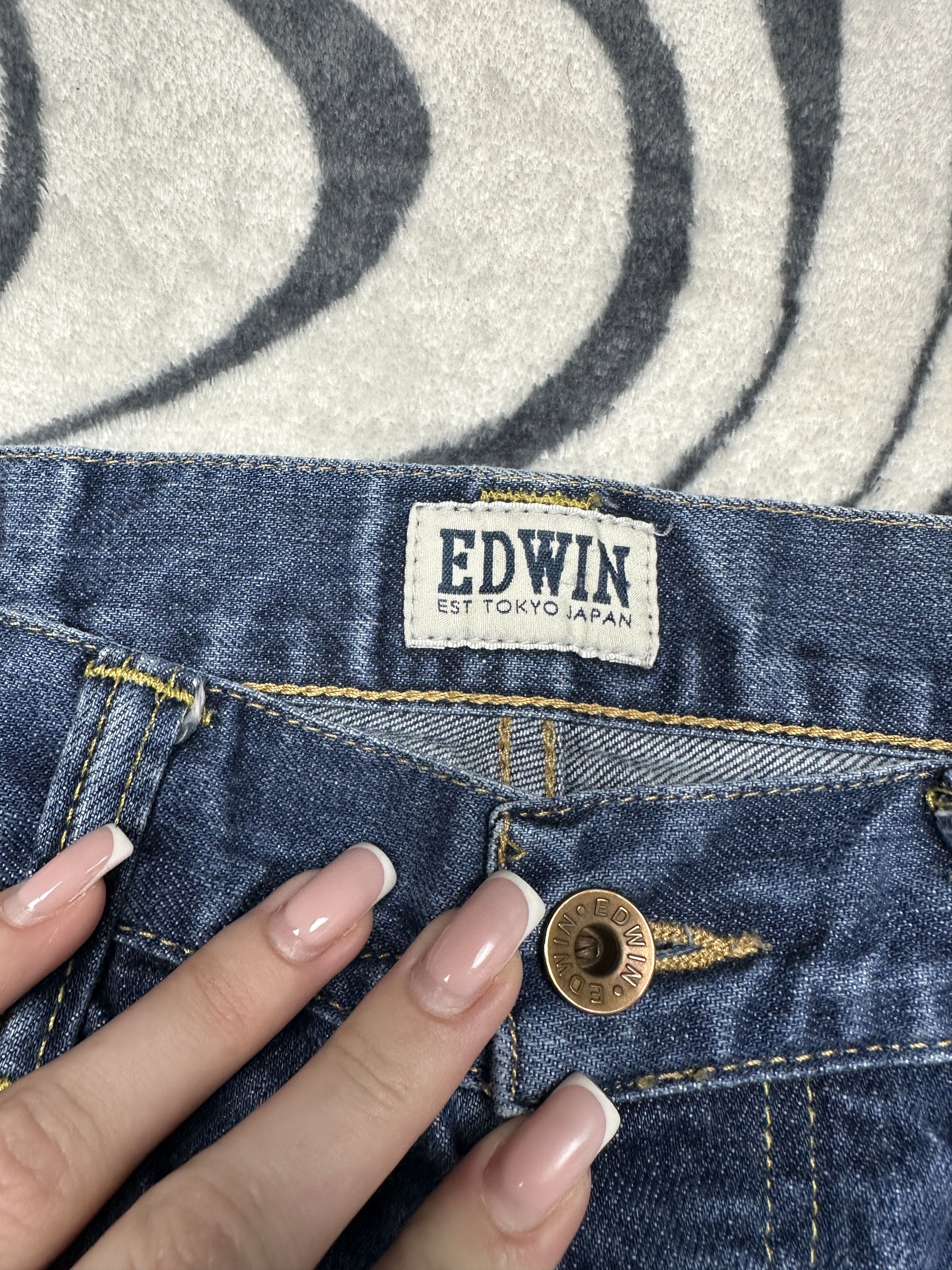 Edwin Edwin ED-39 Regular Mens Denim Pants Jeans Size US 34 / EU 50 - 6 Thumbnail
