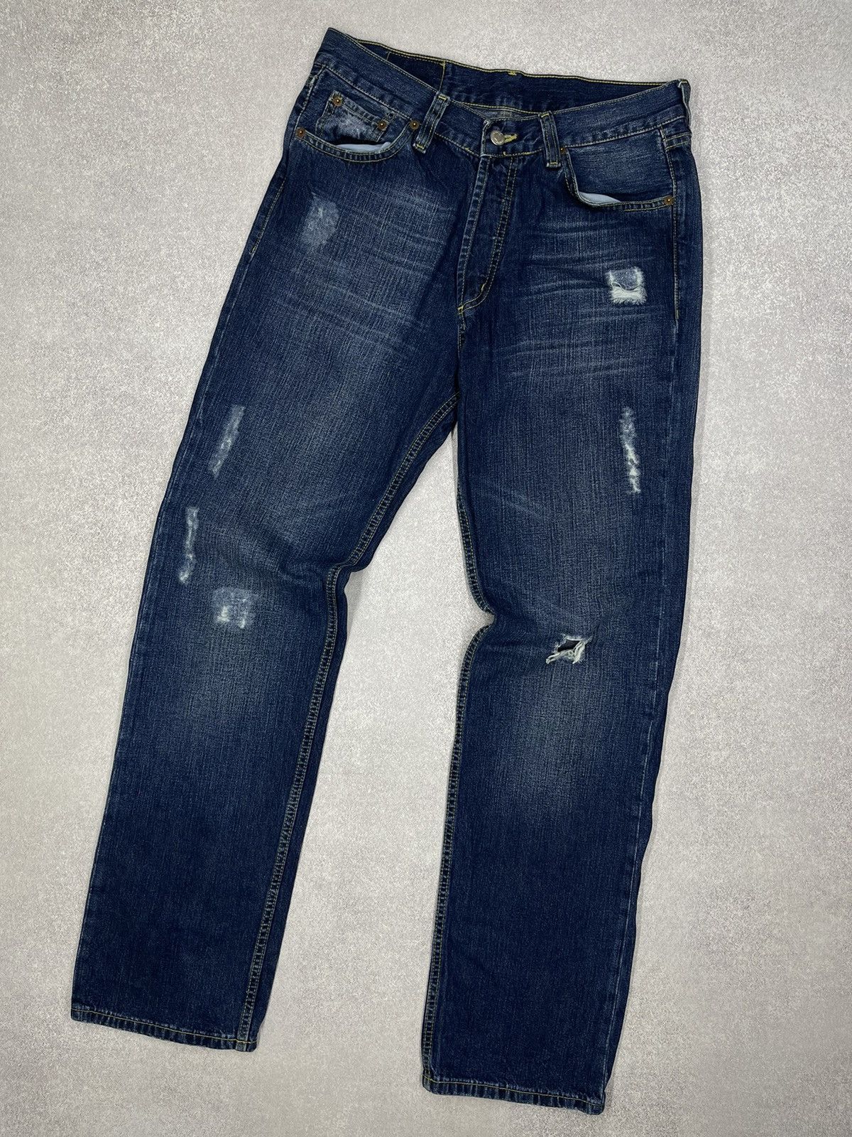 Levi's × Levi's Vintage Clothing × Vintage Vintage Levis 501 Denim Jeans Blue Made in USA Y2K Size US 32 / EU 48 - 5 Thumbnail