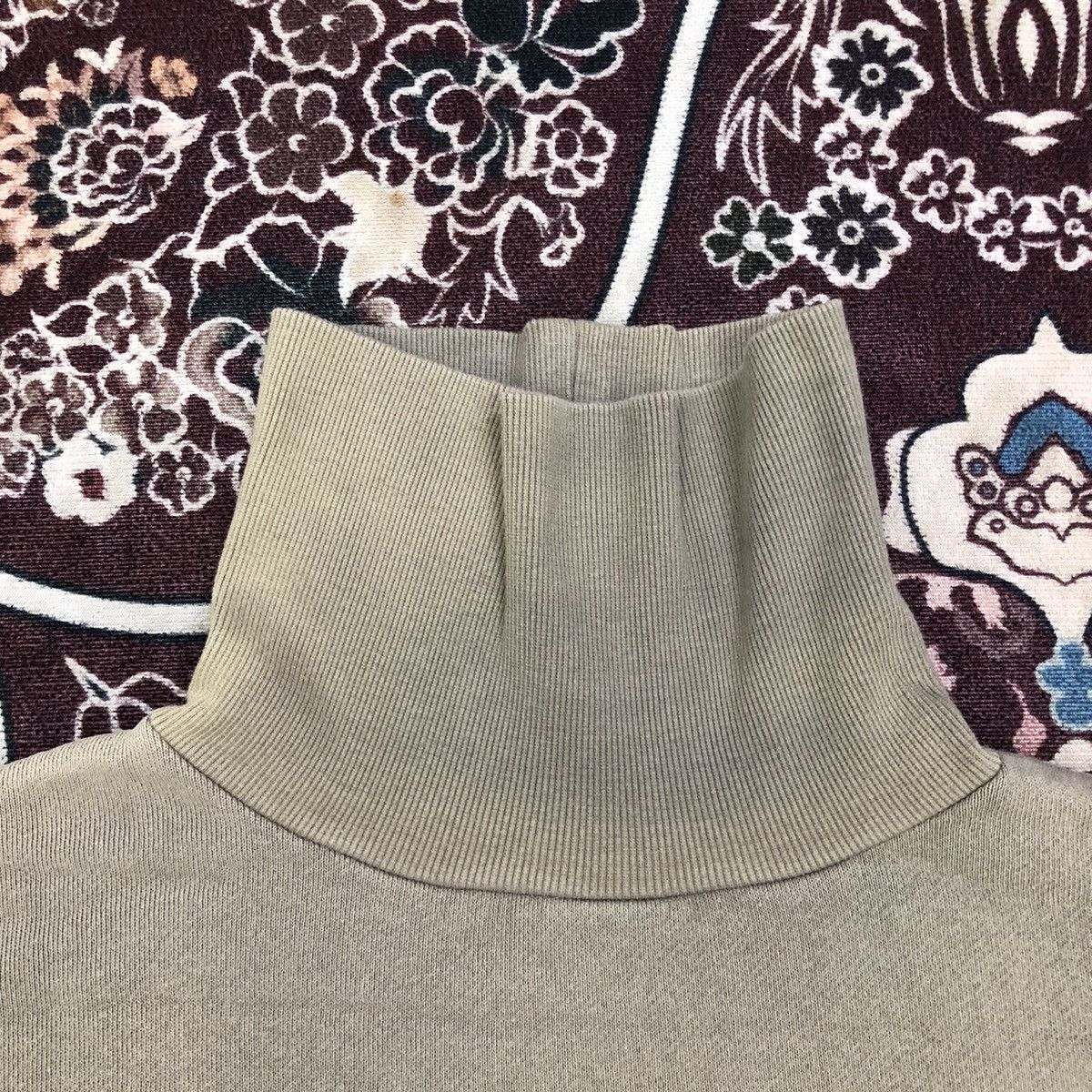 Japanese Brand Freak Store Turtle Neck Cropped Baggy Sweatshirt Size US M / EU 48-50 / 2 - 2 Thumbnail