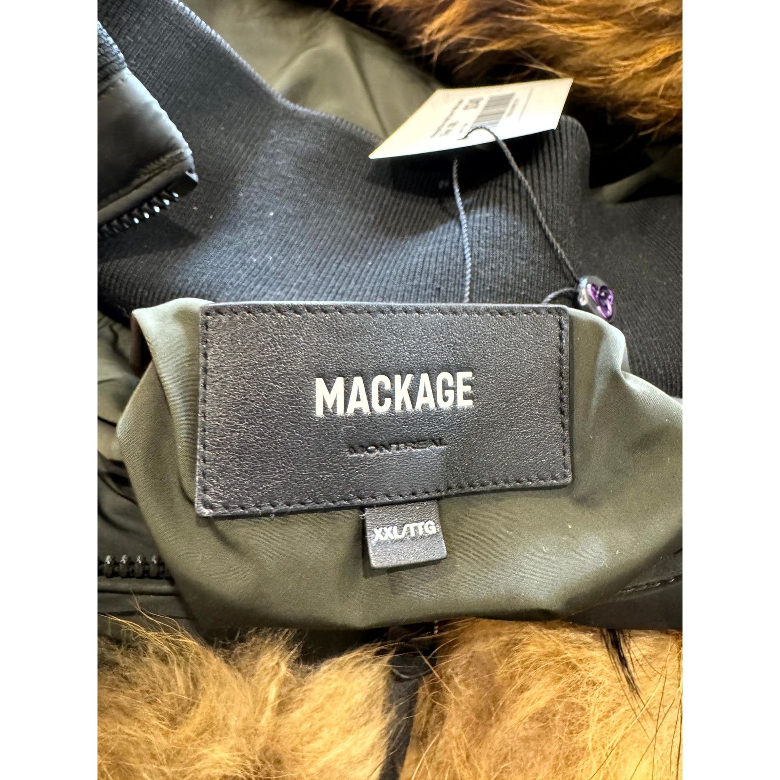 Mackage Mackage Adali Down Puffer Olive Jacket Size US XXL / EU 58 / 5 - 3 Thumbnail