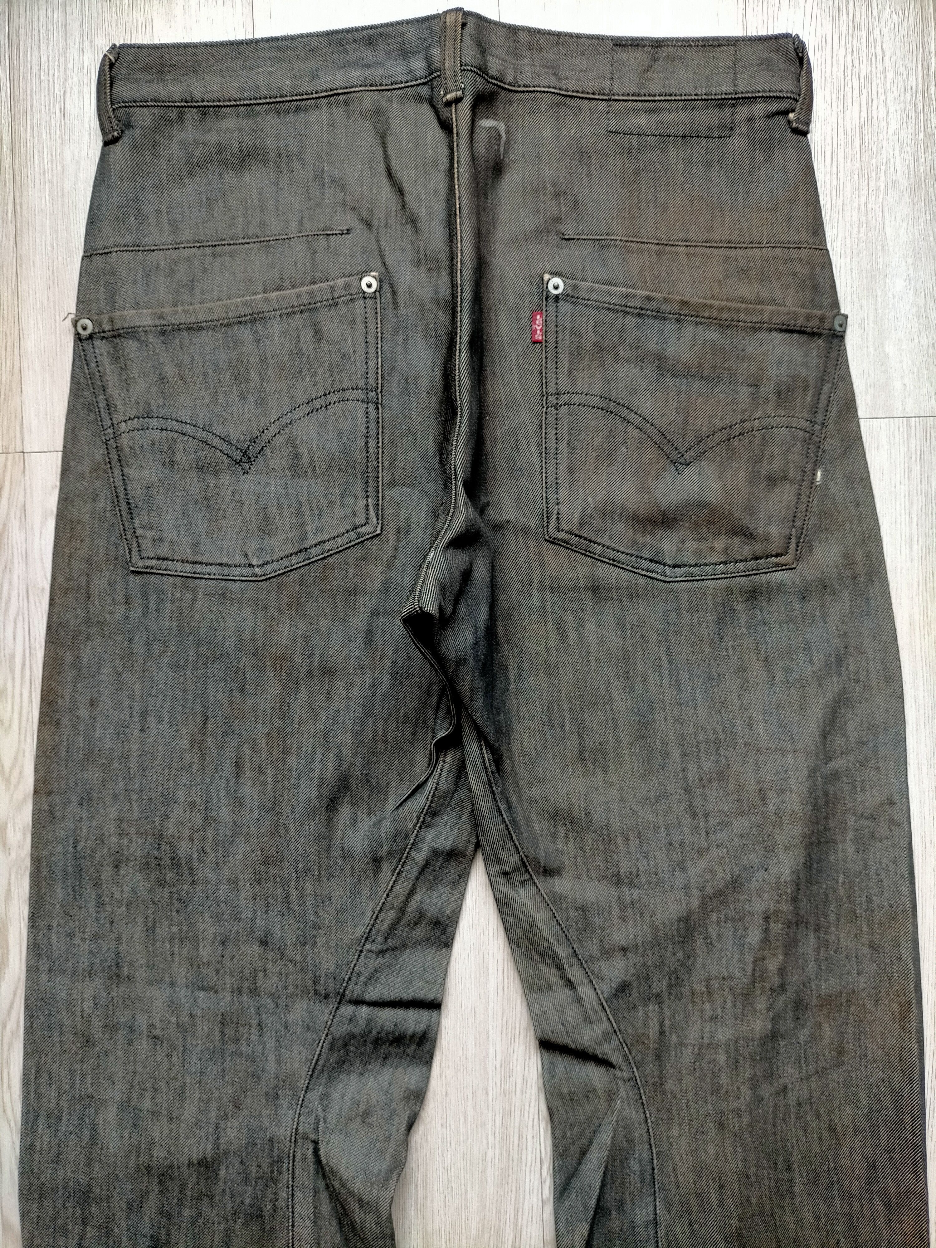 Levi's Vintage 1995 Levis Engineered Jeans Black Rusty Denim Pants Size US 33 - 8 Thumbnail
