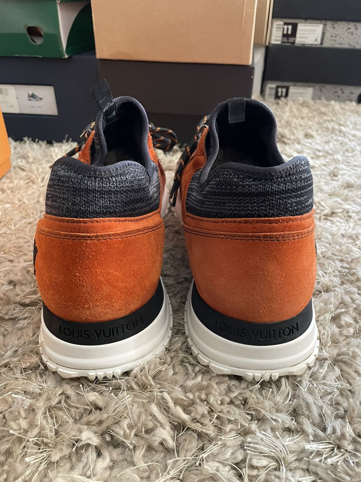 Louis Vuitton Louie Vuitton Runway Sneaker Orange Size US 10 / EU 43 - 6 Thumbnail